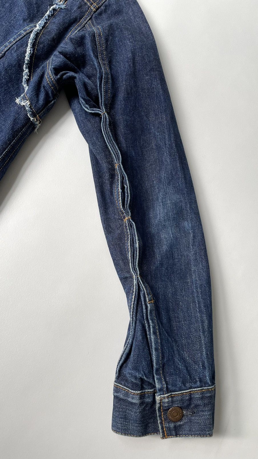 Comme des Garcons A/W 05 Re Worked Blue Denim Jacket Size US M / EU 48-50 / 2 - 15 Thumbnail
