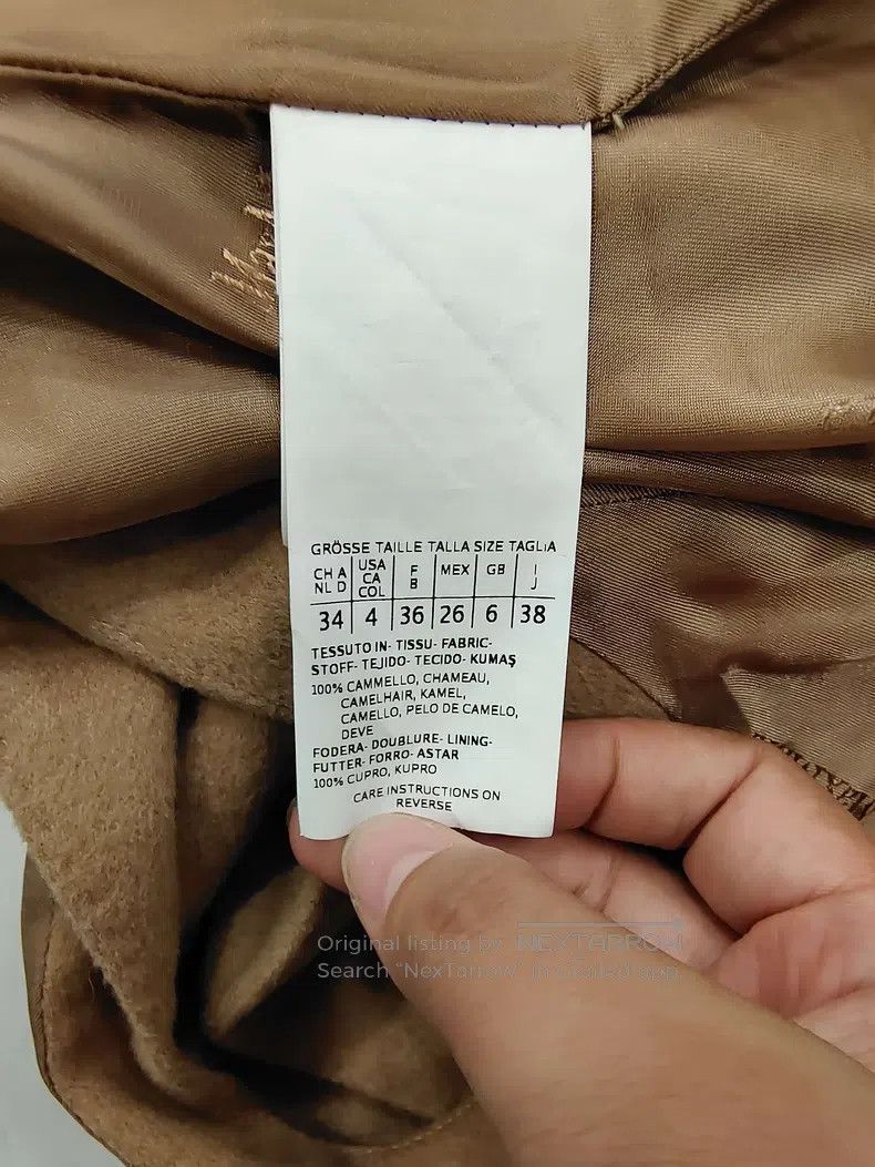 Max Mara Max Mara Solid V-neck Lapel Double-breasted Vest Size XS / US 0-2 / IT 36-38 - 4 Thumbnail