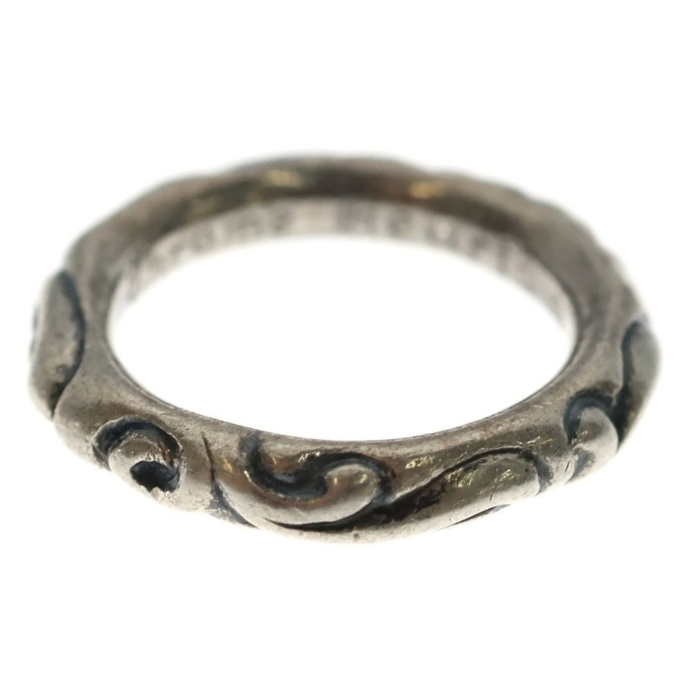 Chrome Hearts Chrome Hearts Scroll Band Silver Ring Size ONE SIZE - 1 Thumbnail