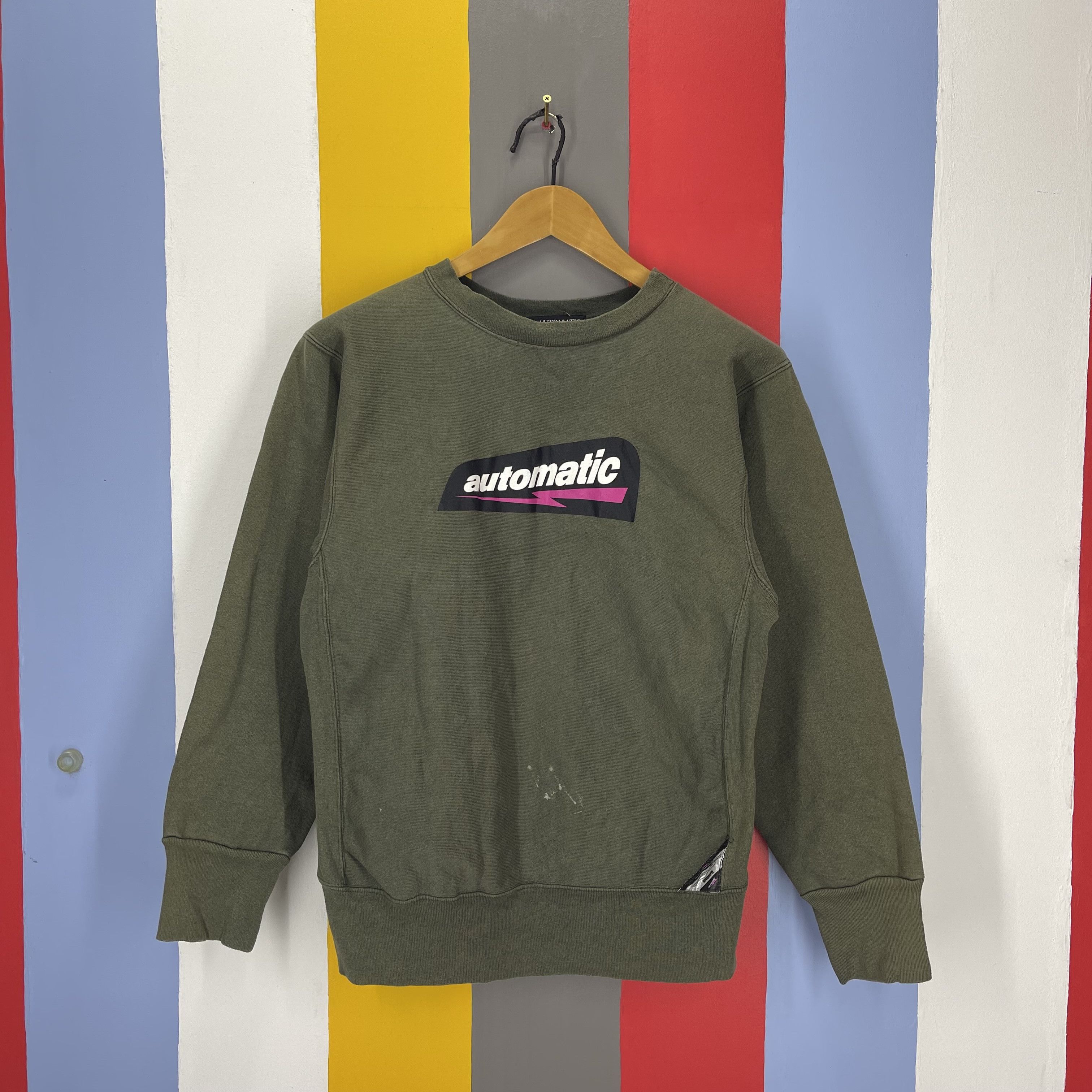 Vintage Vintage IT'S AUTOMATIC by UNITED SPORTS Sweatshirt #2057/15 Size US M / EU 48-50 / 2 - 1 Thumbnail
