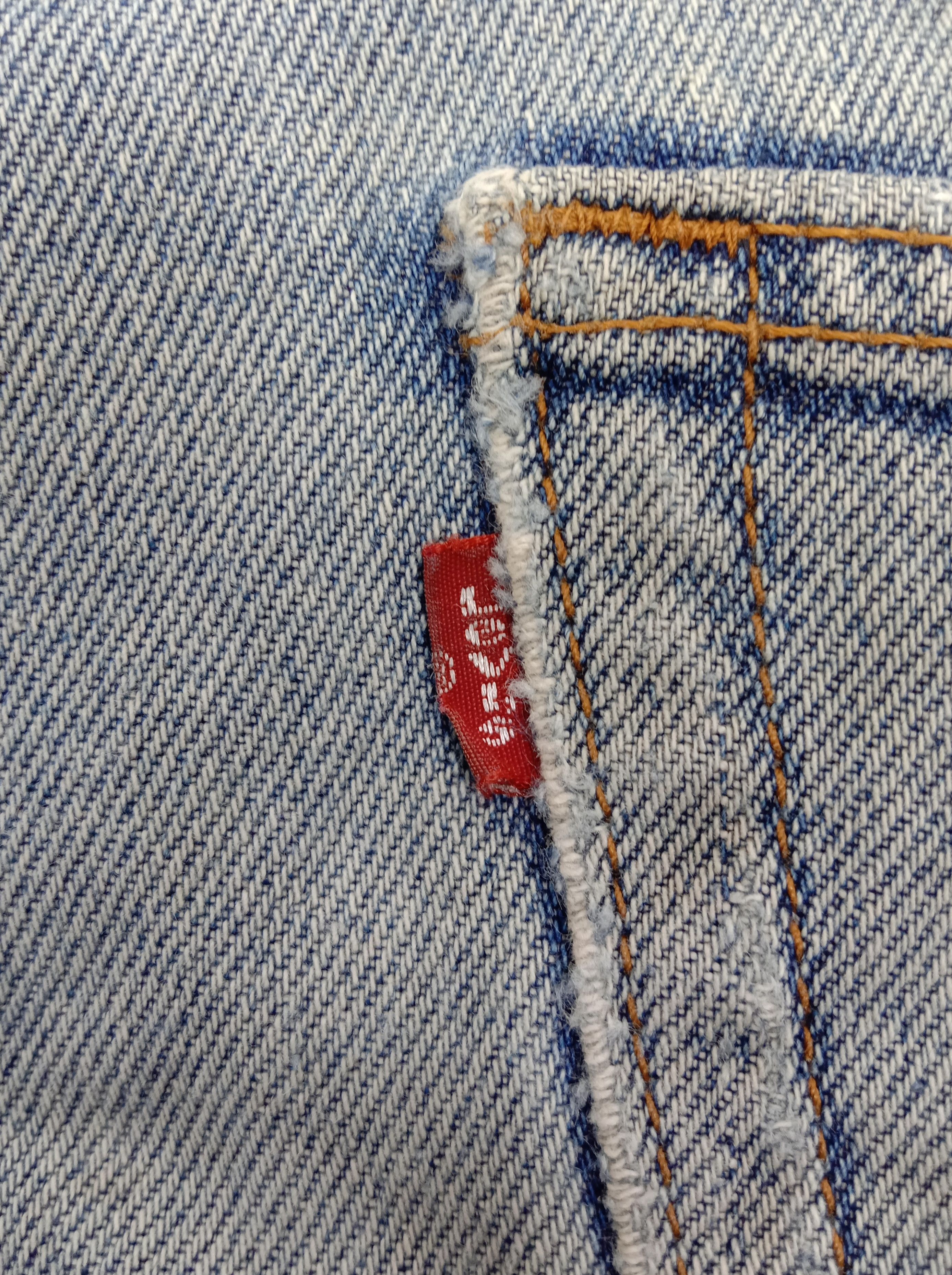 Levi's Vintage Levi’s 550 Jeans Rusty Wash Distressed Denim Size US 36 / EU 52 - 11 Thumbnail