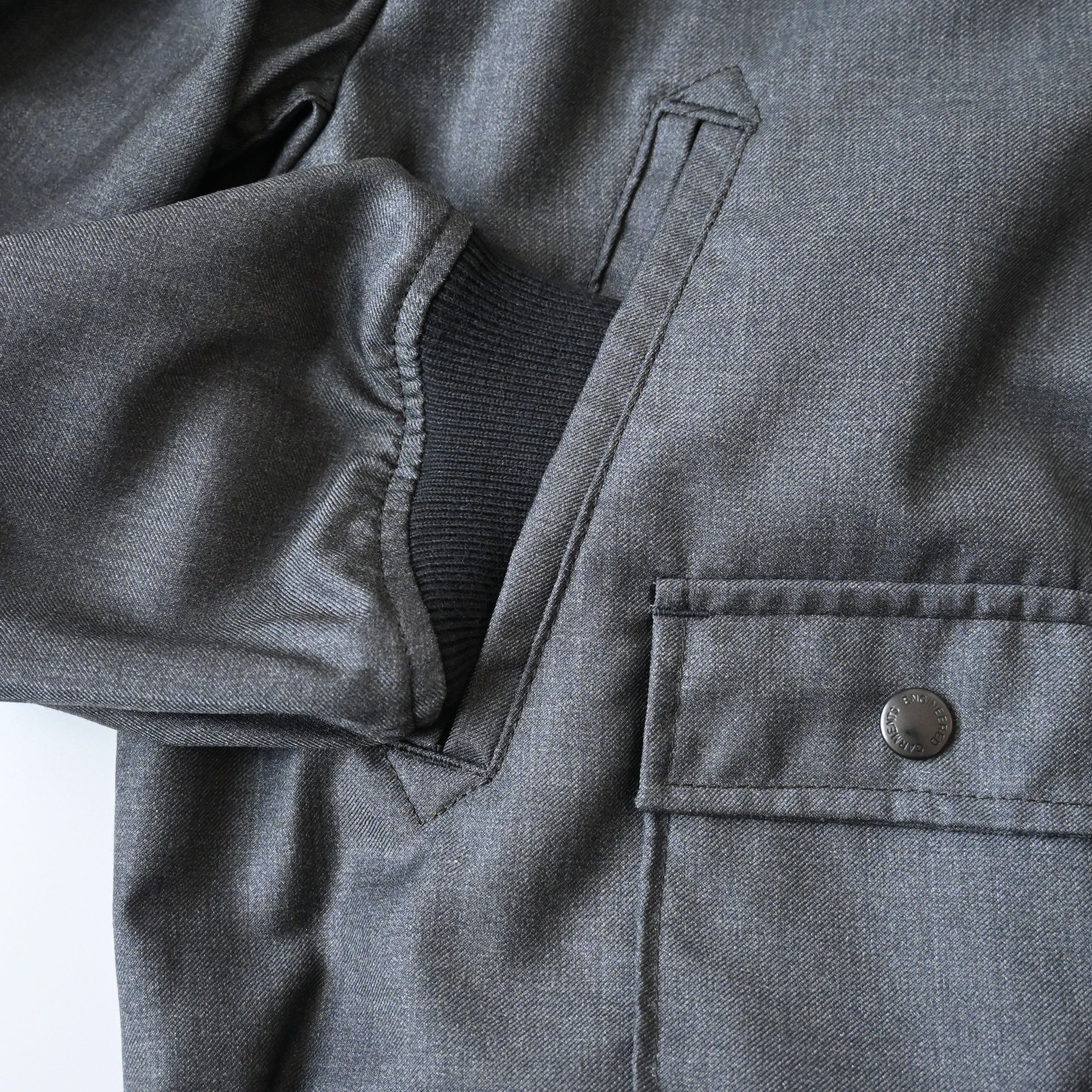 Engineered Garments UNUSED, ENGINEERED GARMENTS, Tanker Jacket, Wool, Charcoal Size US XS / EU 42 / 0 - 8 Thumbnail