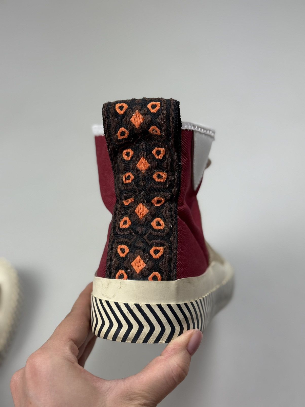 Acne Studios Acne Studios FW17 Connor High Top Sneakers Shoes Size 44 Size US 10 / EU 43 - 16 Thumbnail