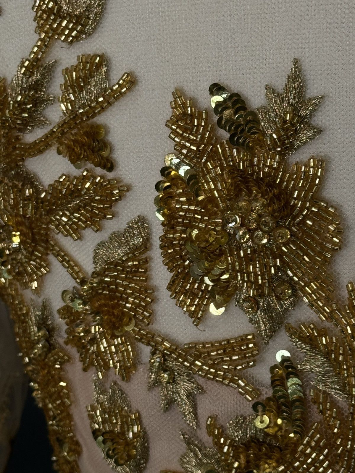 Other Brand New US 10 PAMELLA ROLAND Beaded Embroidered Gown Size L / US 10 / IT 46 - 11 Thumbnail