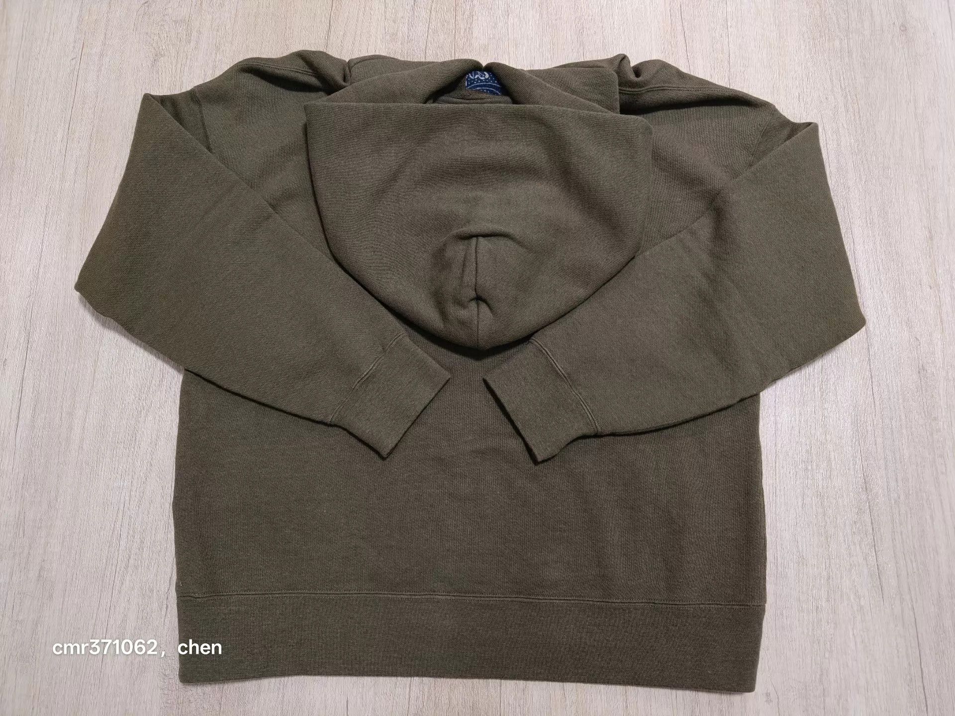 Visvim VISVIM 25 ICT JUMBO SB Hoodie Olive 2 (1-Wash Exhibition Sample) Size US M / EU 48-50 / 2 - 4 Thumbnail