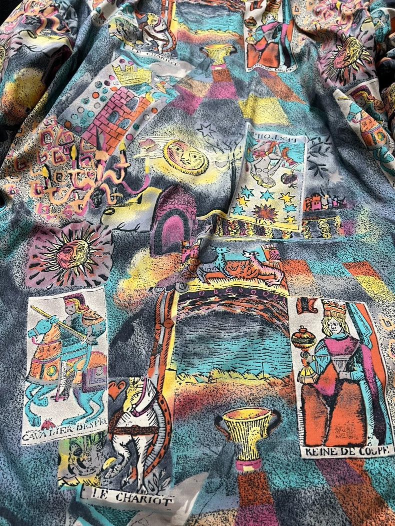 Kenzo KENZO Super fun patterned cotton jacket with straps Size S / US 4 / IT 40 - 5 Thumbnail