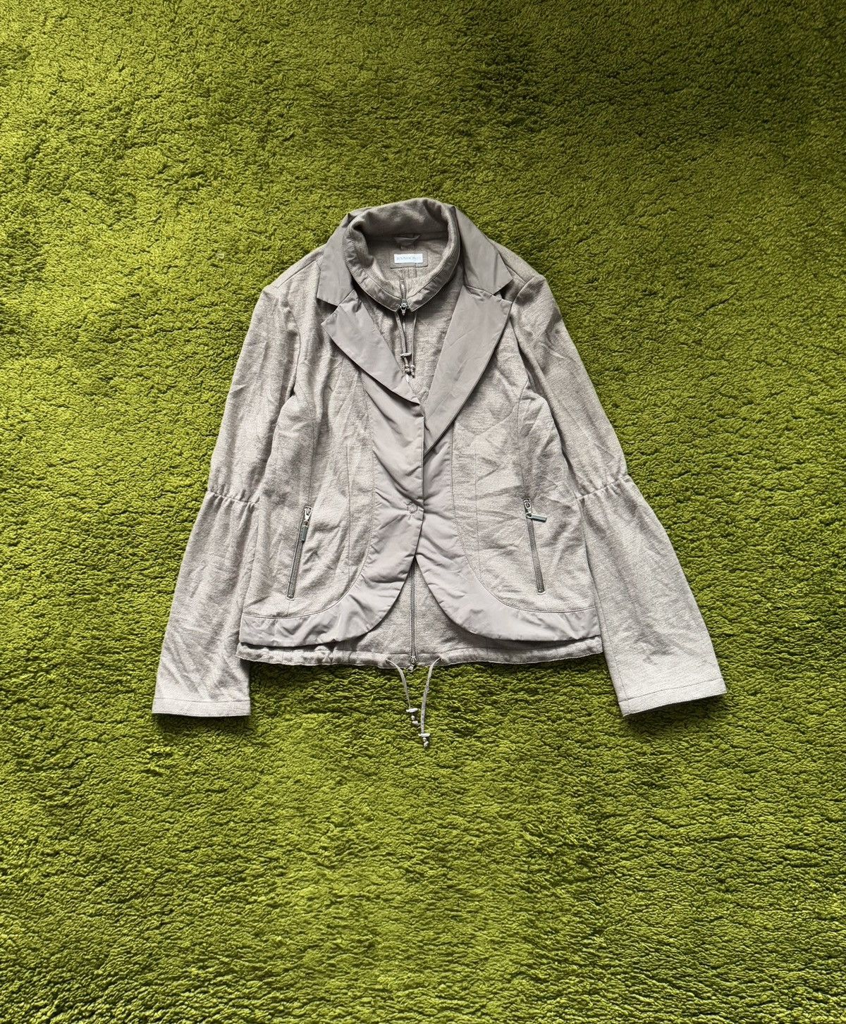 Brunello Cucinelli × Designer Rivamonti by Brunello Cucinelli 100% wool blazer jacket Size L / US 10 / IT 46 - 1 Thumbnail