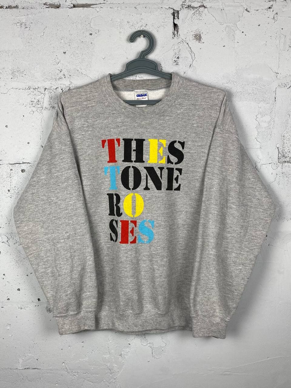 Band Tees × Vintage Vintage Rare The Stone Roses Be Adored Sweatshirt Oasis Blur Size US L / EU 52-54 / 3 - 1 Thumbnail