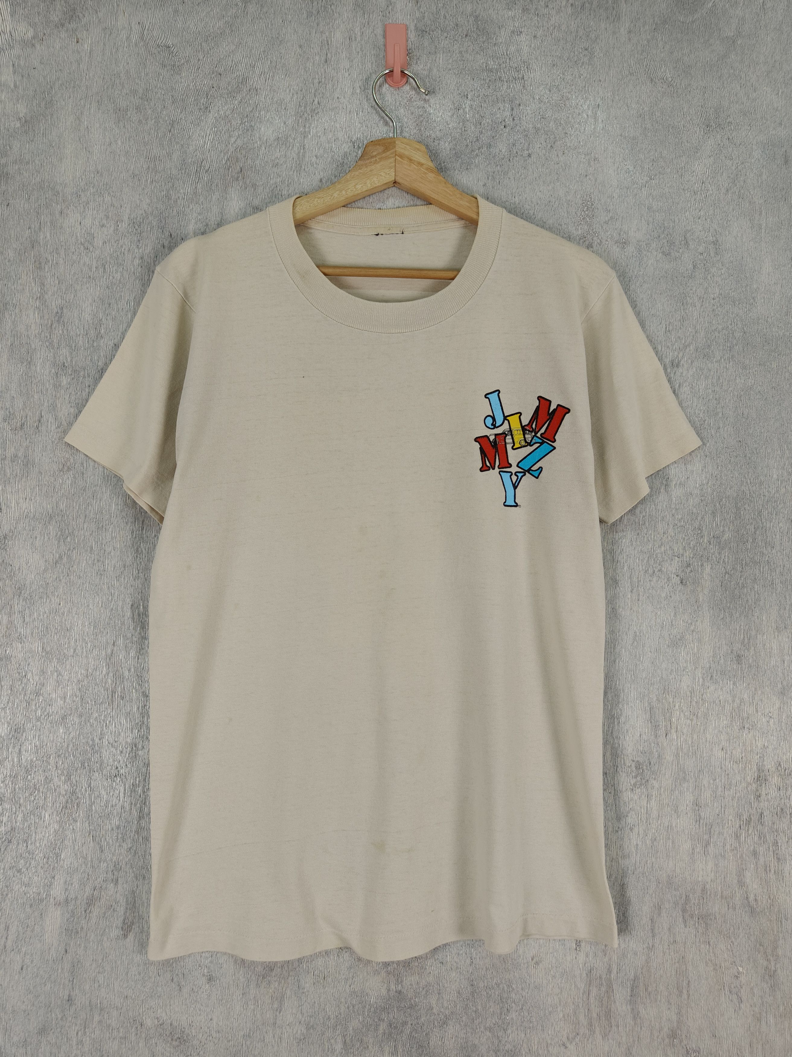 Band Tees Vintage 80s Jimmy Z Shirt Size US S / EU 44-46 / 1 - 3 Thumbnail