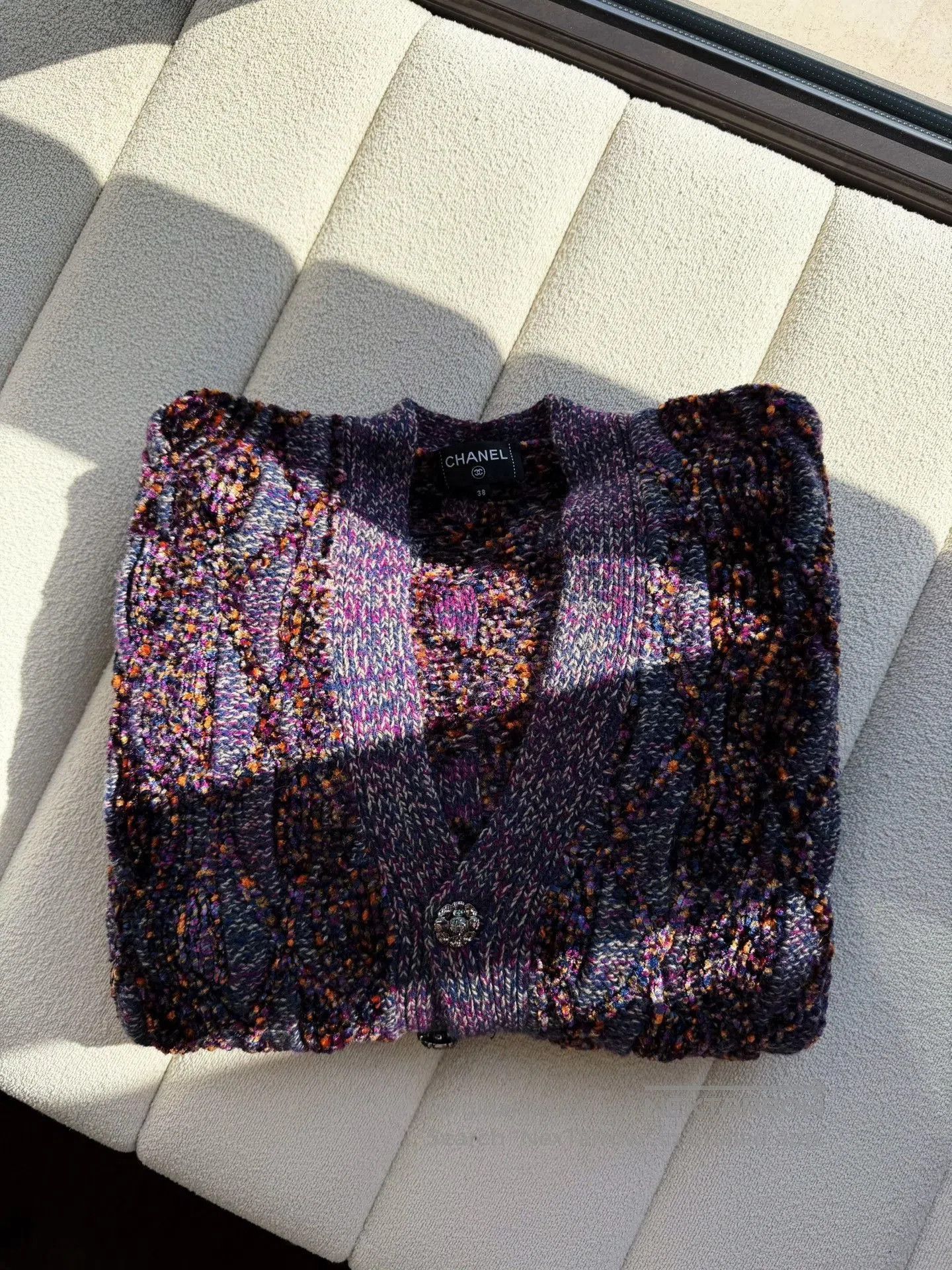 Chanel Chanel 22K Women's Knit Cardigan. Size S / US 4 / IT 40 - 7 Thumbnail