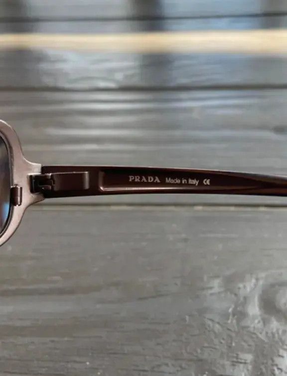 Prada × Vintage PRADA Sunglasses Star Flame Wrap Shield Mask Symbole Vintage Size ONE SIZE - 4 Thumbnail
