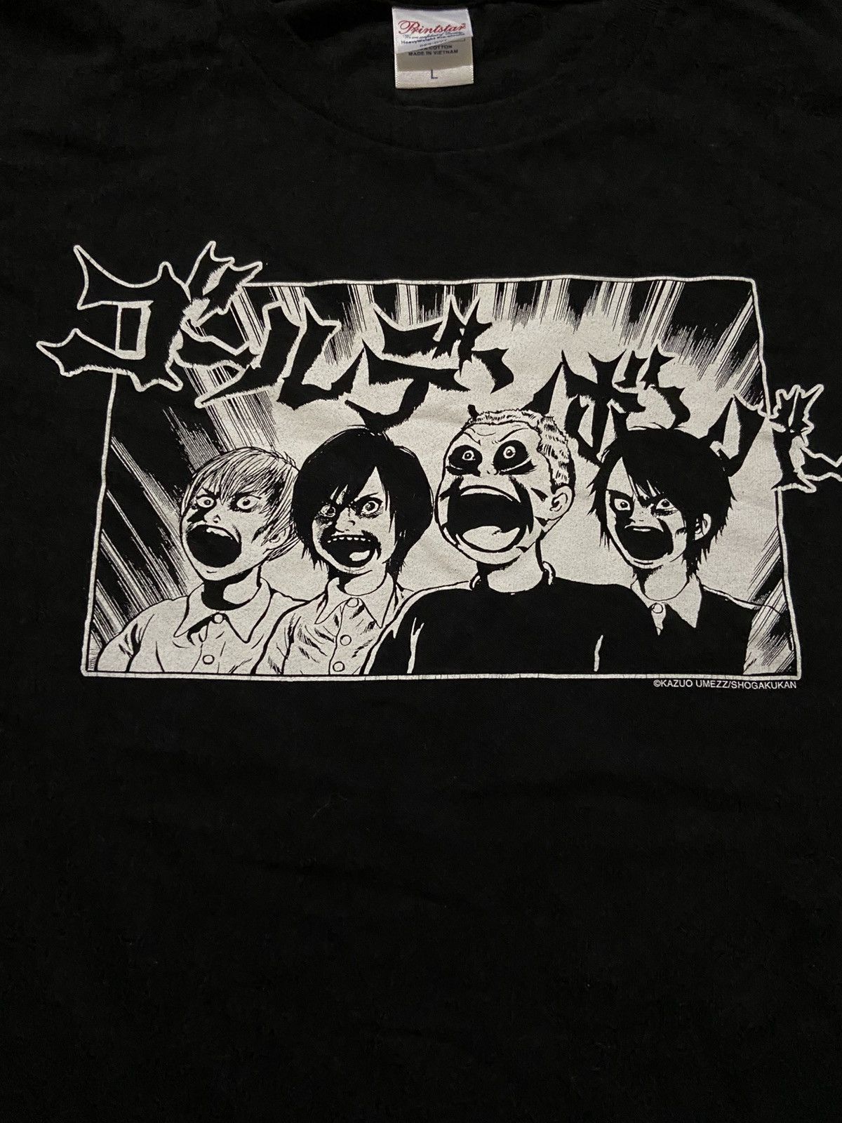 Anime × Cartoon Network × Vintage Kazuo Umezu Golden Bomber T-shirt Size US L / EU 52-54 / 3 - 2 Thumbnail