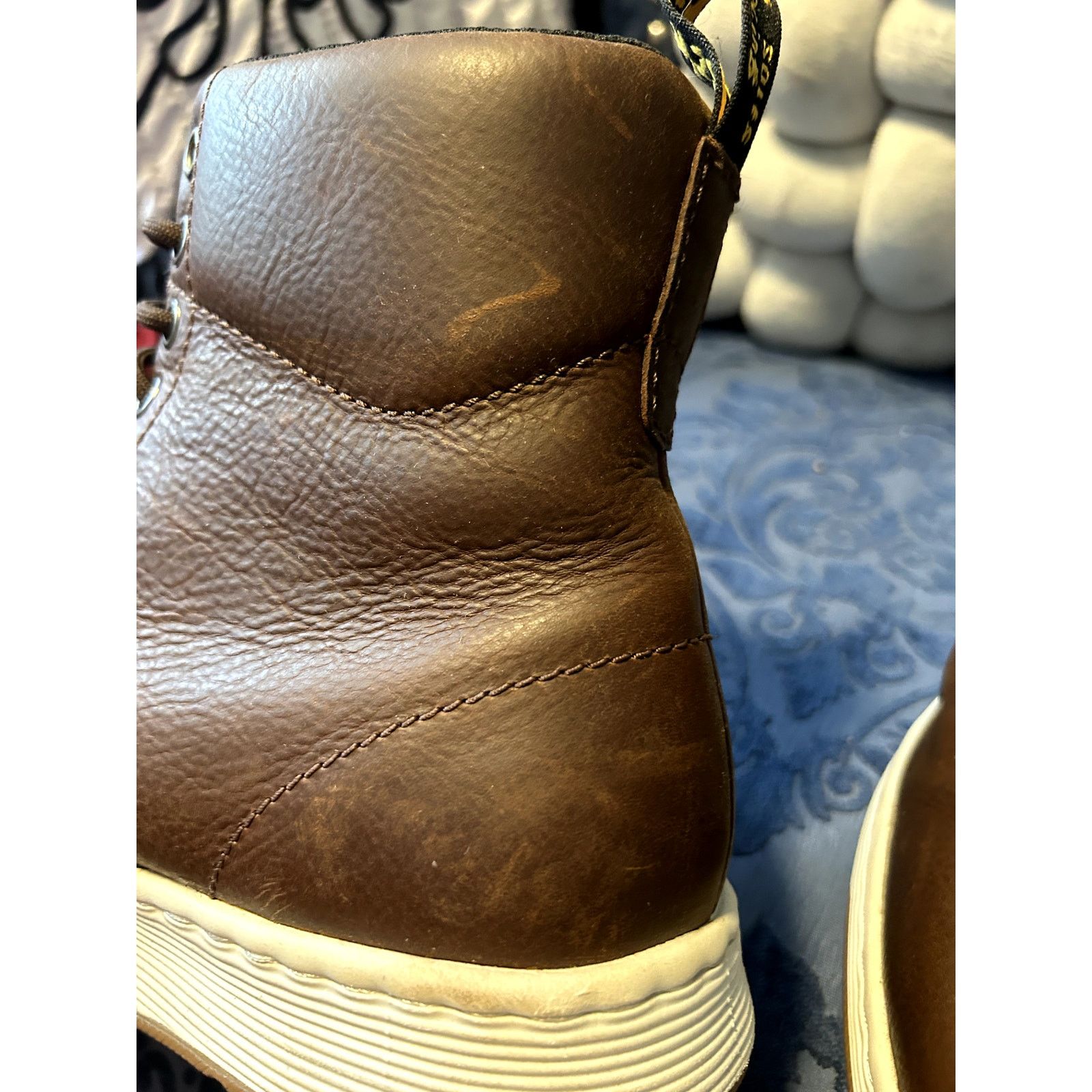 Dr. Martens Dr Martens Dark Brown Rigal Size 9/EU 41 Size US 9 / IT 39 - 4 Thumbnail