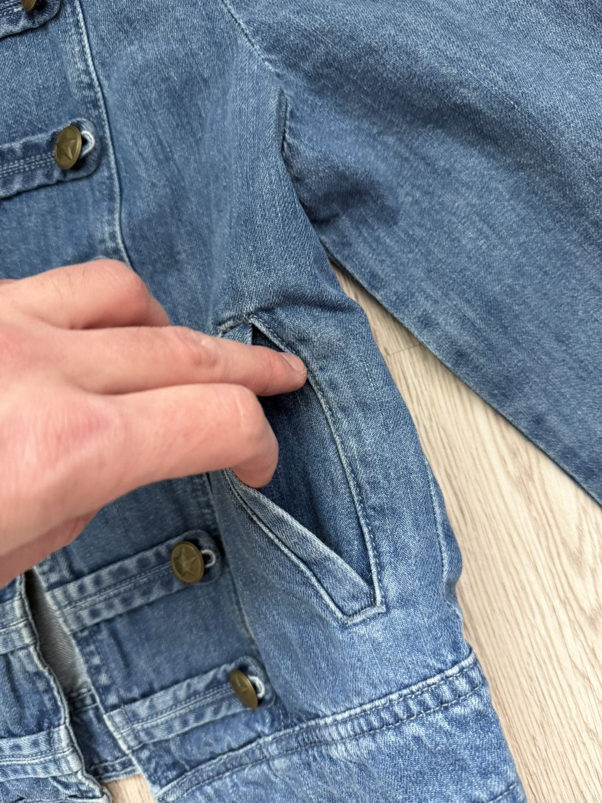 Other EDC denim jacket napoleon jacket Size S / US 4 / IT 40 - 11 Thumbnail
