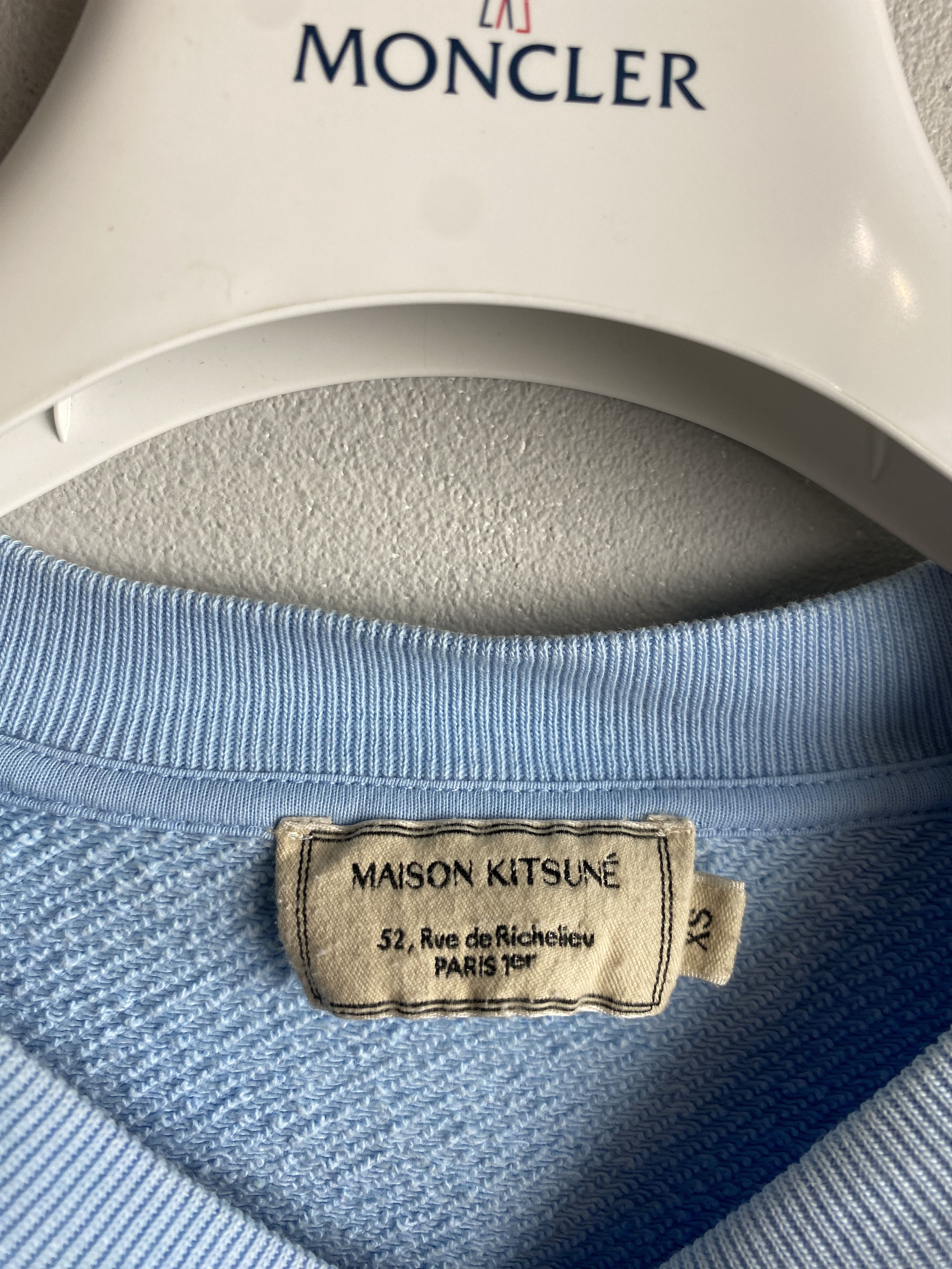 Maison Kitsune Maison Kitsune small fox logo sweatshirt crewneck Size XS / US 0-2 / IT 36-38 - 3 Thumbnail