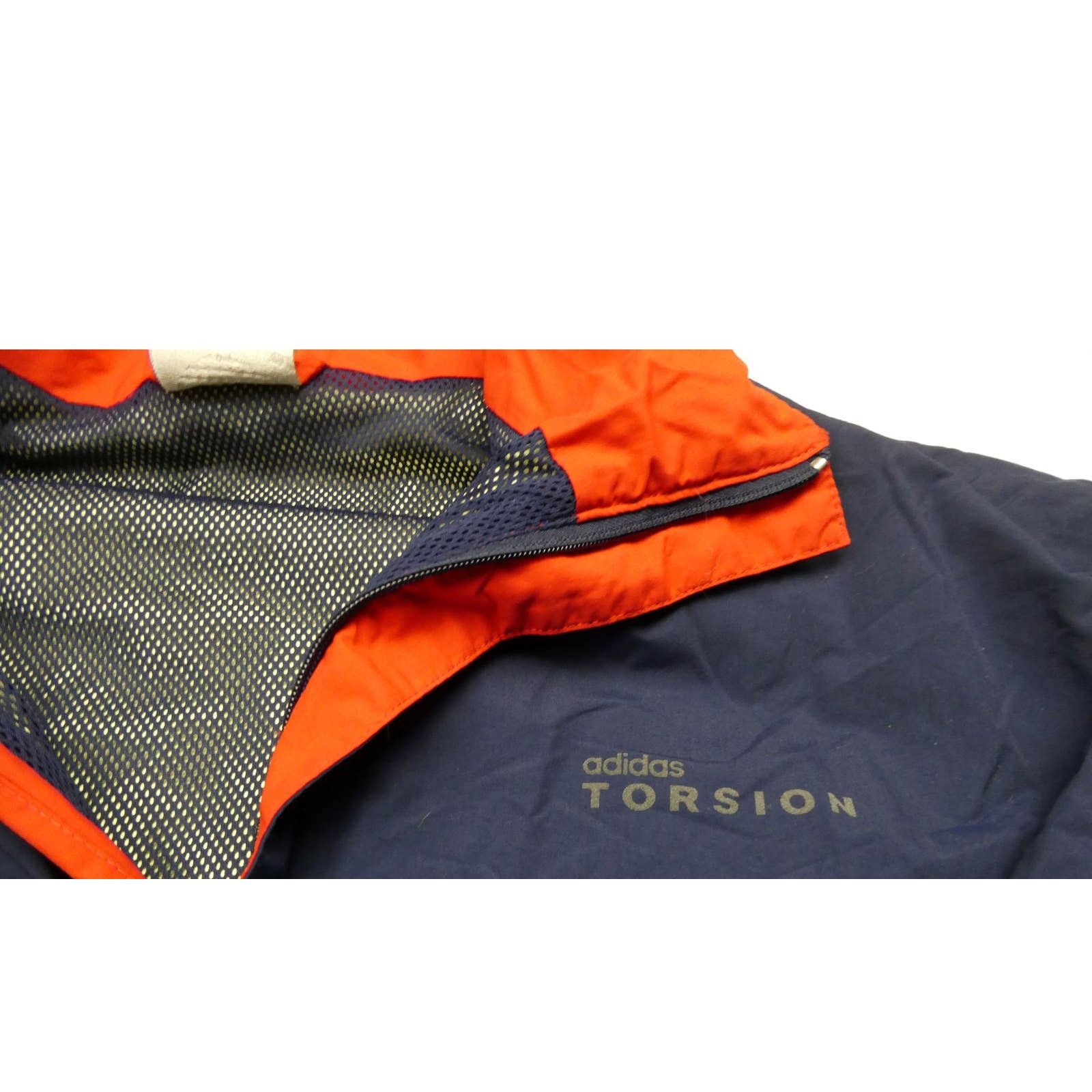 Adidas men's Adidas Torsion lined windbreaker jacket, navy, large Size US L / EU 52-54 / 3 - 4 Thumbnail