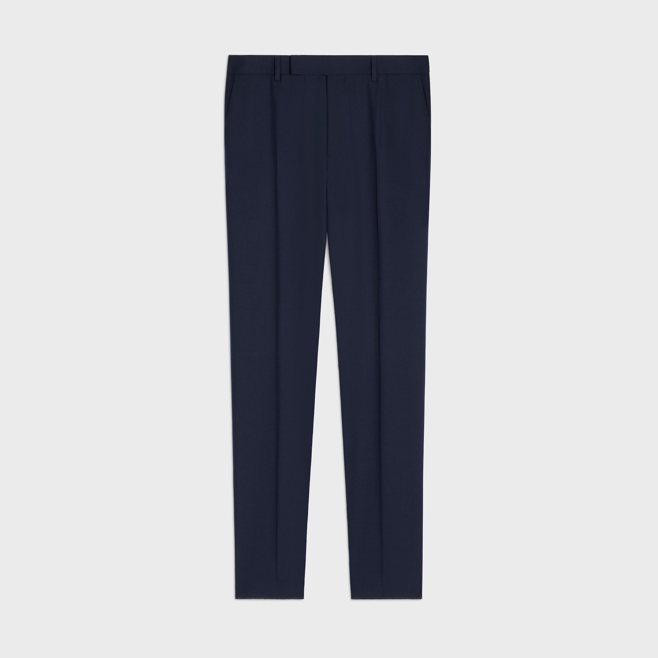 Celine CLASSIC PANTS IN WOOL GABARDINE ink Size US 30 / EU 46 - 1 Thumbnail