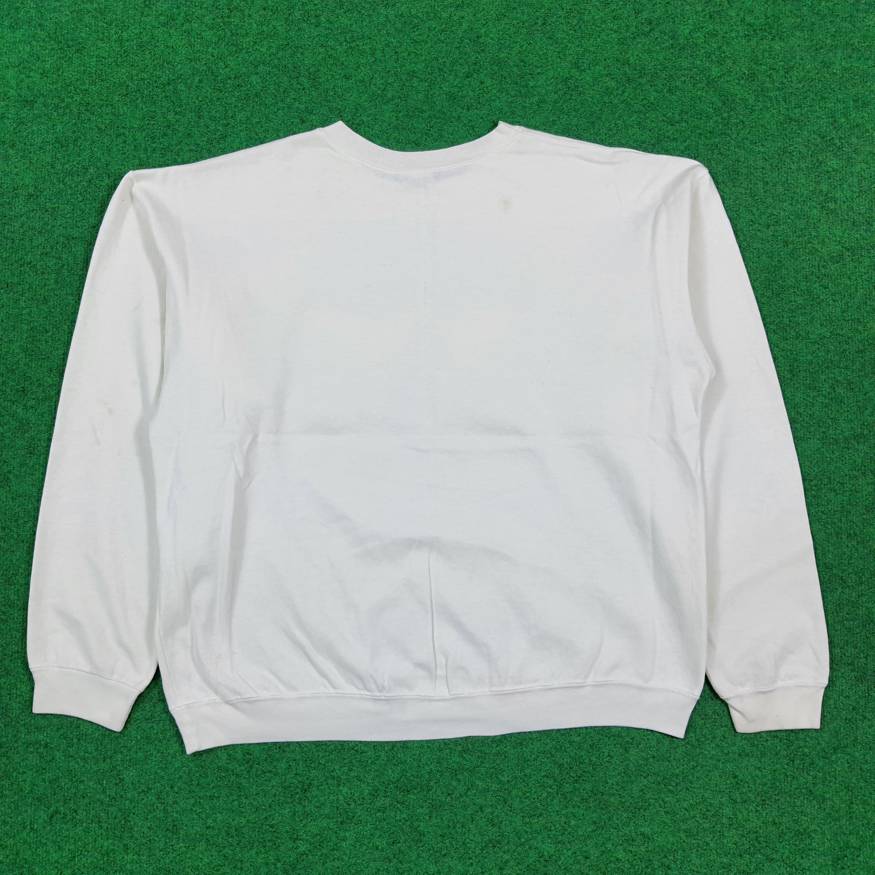 Vintage Vintage Bear Whiz Beer Humor Parody Sweatshirt C306N7 Size US L / EU 52-54 / 3 - 3 Thumbnail