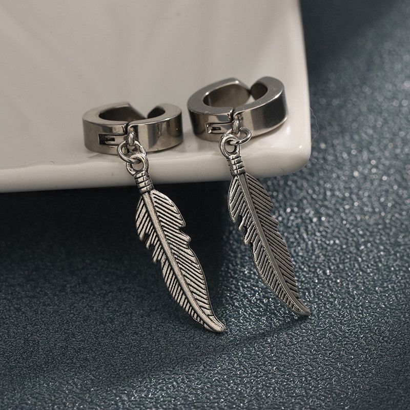 Jewelry Vibe Earrings One Pairs Chrome Jewelry Size ONE SIZE - 3 Thumbnail