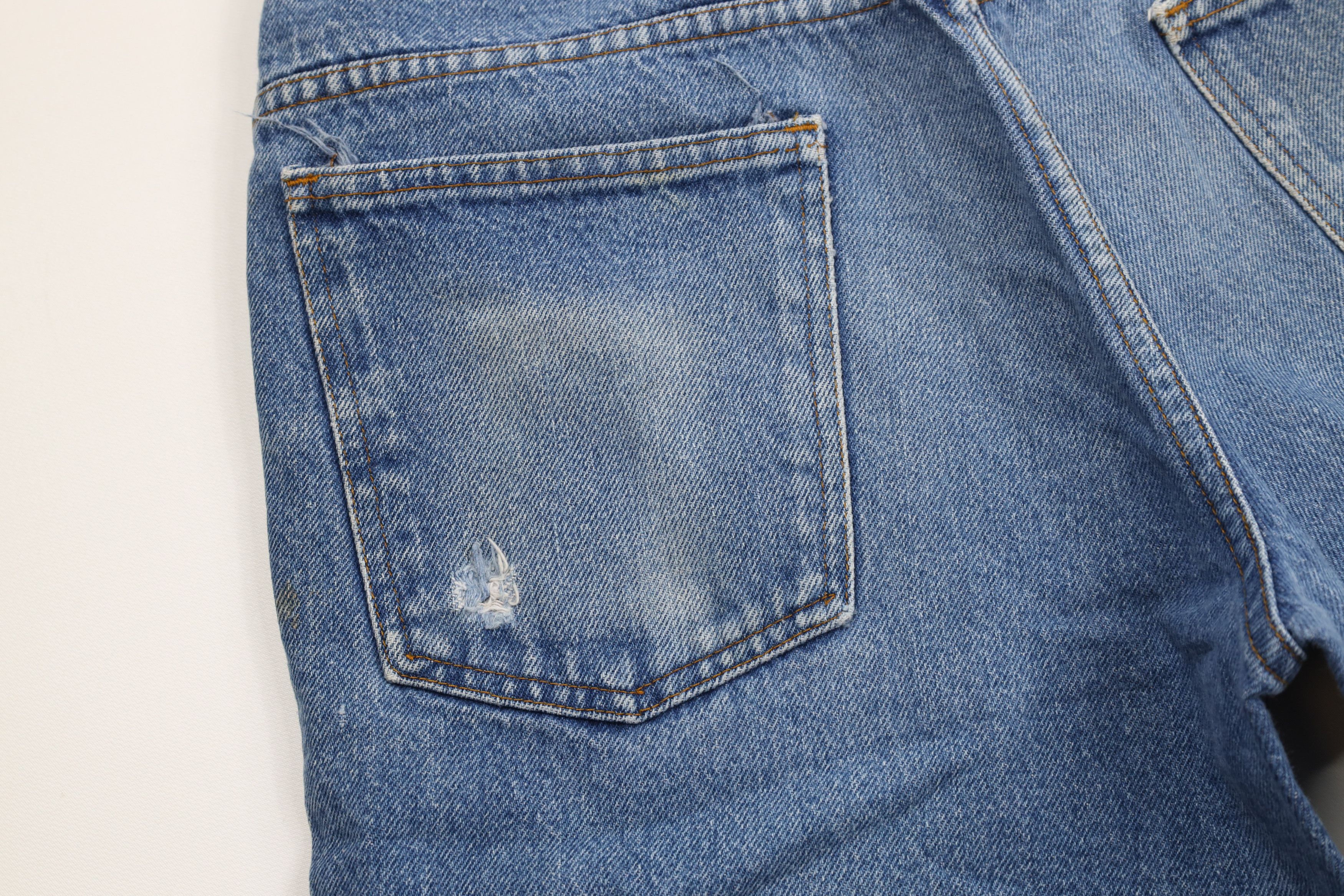 Vintage Vintage 70s Streetwear Flared Bootcut Denim Jeans Blue USA Size US 34 / EU 50 - 11 Thumbnail