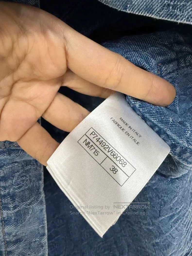 Chanel Chanel 23P camelia double C logo diamond buckle denim vest Size XS / US 0-2 / IT 36-38 - 5 Thumbnail