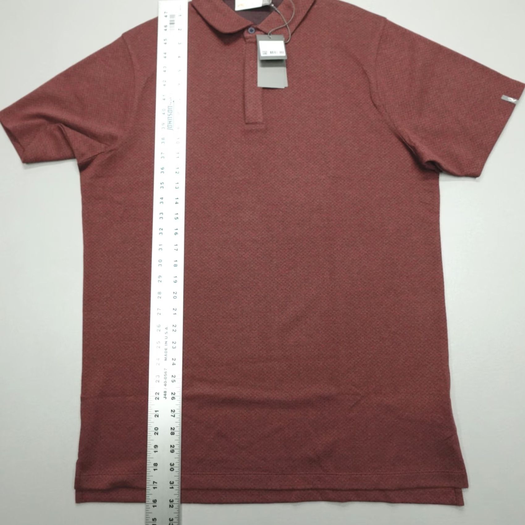 KJUS Kjus Sanford Short Sleeve Polo T-Shirt Sport Fit Size XL Red Cashmere Blend Polo Shirt Men Sport Casual 54 XL Geometric Pattern Breathable Stretch Size US XL / EU 56 / 4 - 7 Thumbnail