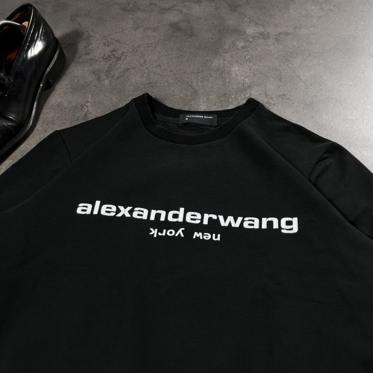 Alexander Wang Vintage Alexander Wang New York Spellout Crewneck Sweatshirt Size US S / EU 44-46 / 1 - 3 Thumbnail