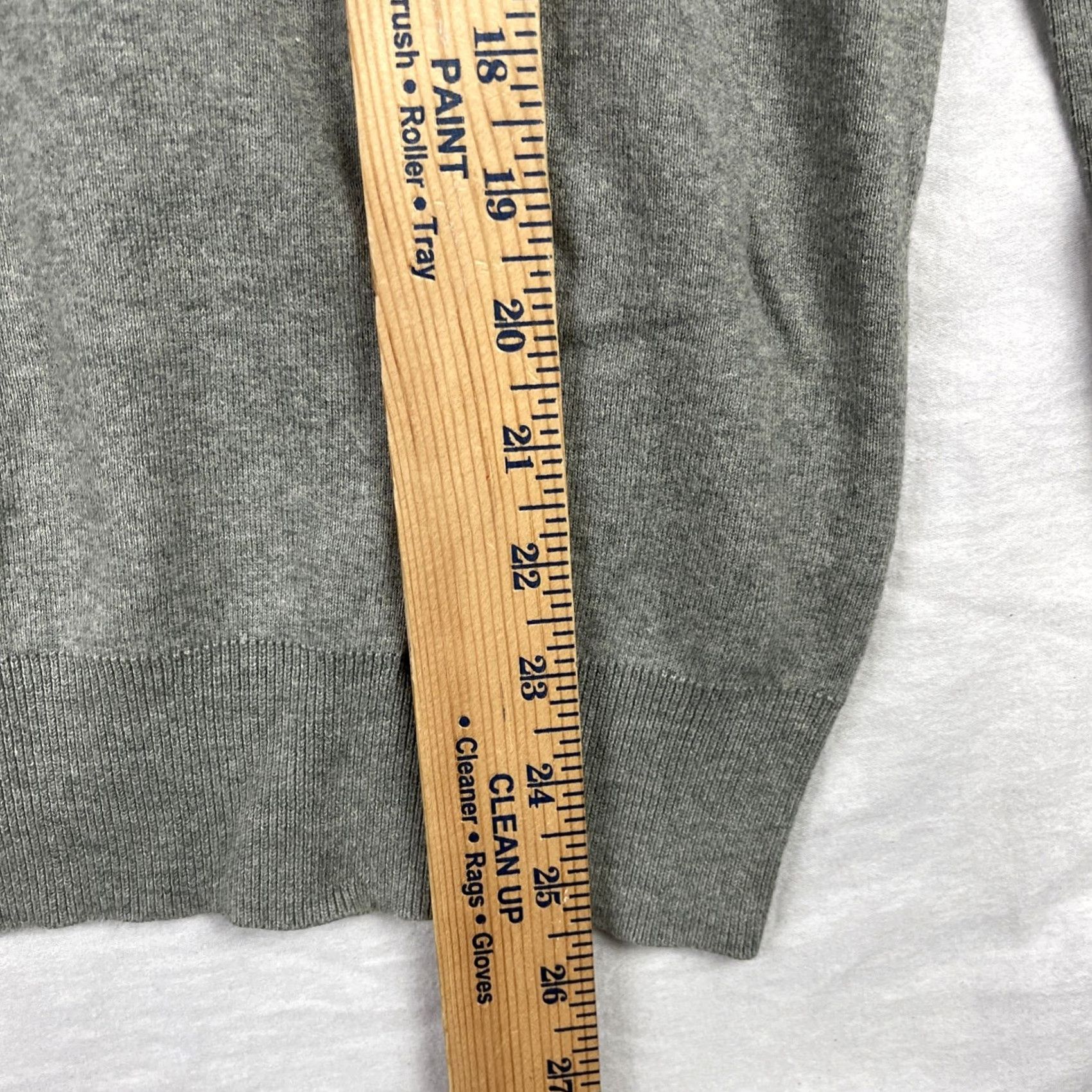 Polo Ralph Lauren Polo Ralph Lauren Sweater Mens M Gray Long Sleeve Pullover Knit Pima Cotton Brown? Size US M / EU 48-50 / 2 - 7 Thumbnail