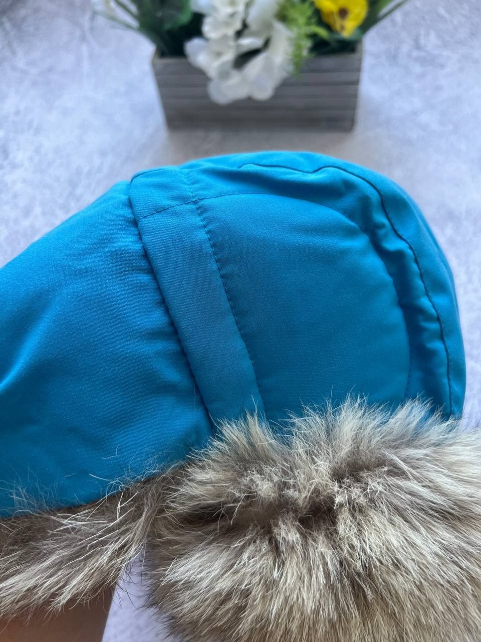 Canada Goose NEW CANADA GOOSE AVIATOR HAT FUR L/XL Size 34 - 23 Thumbnail