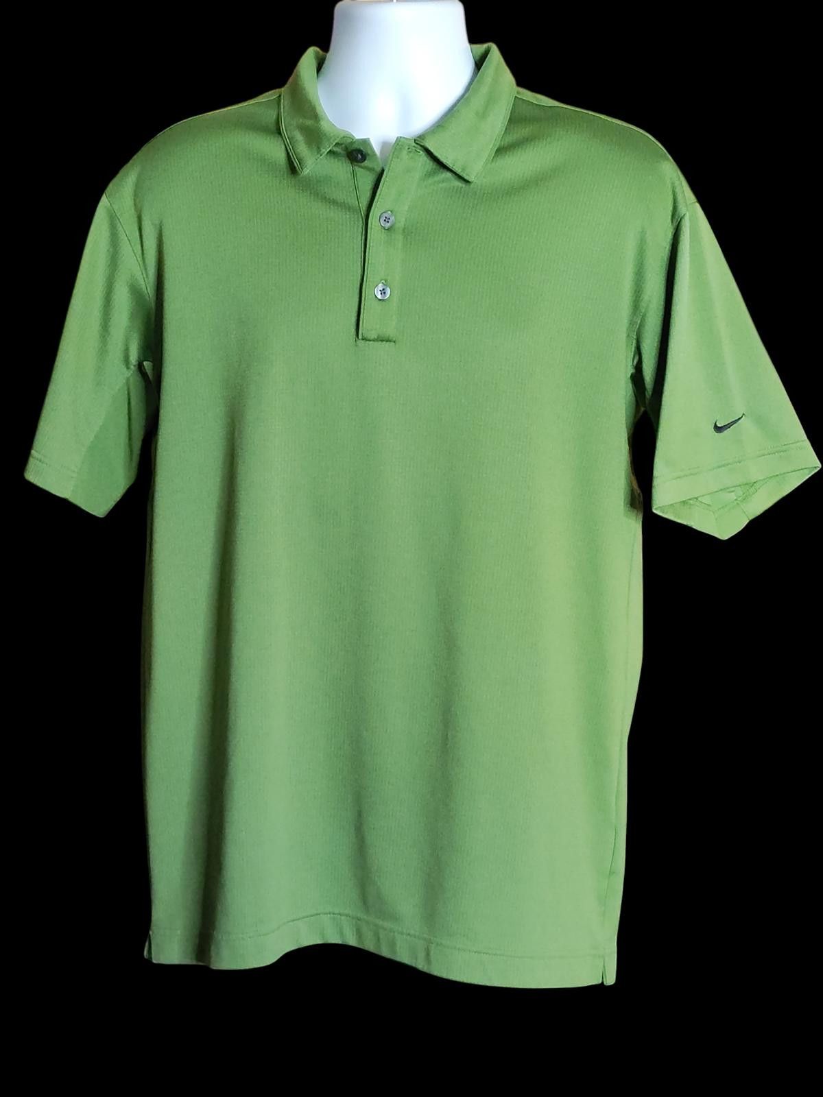 Nike Nike Sphere Dry Golf Polo Shirt - Men's Large, Green Size US L / EU 52-54 / 3 - 3 Thumbnail