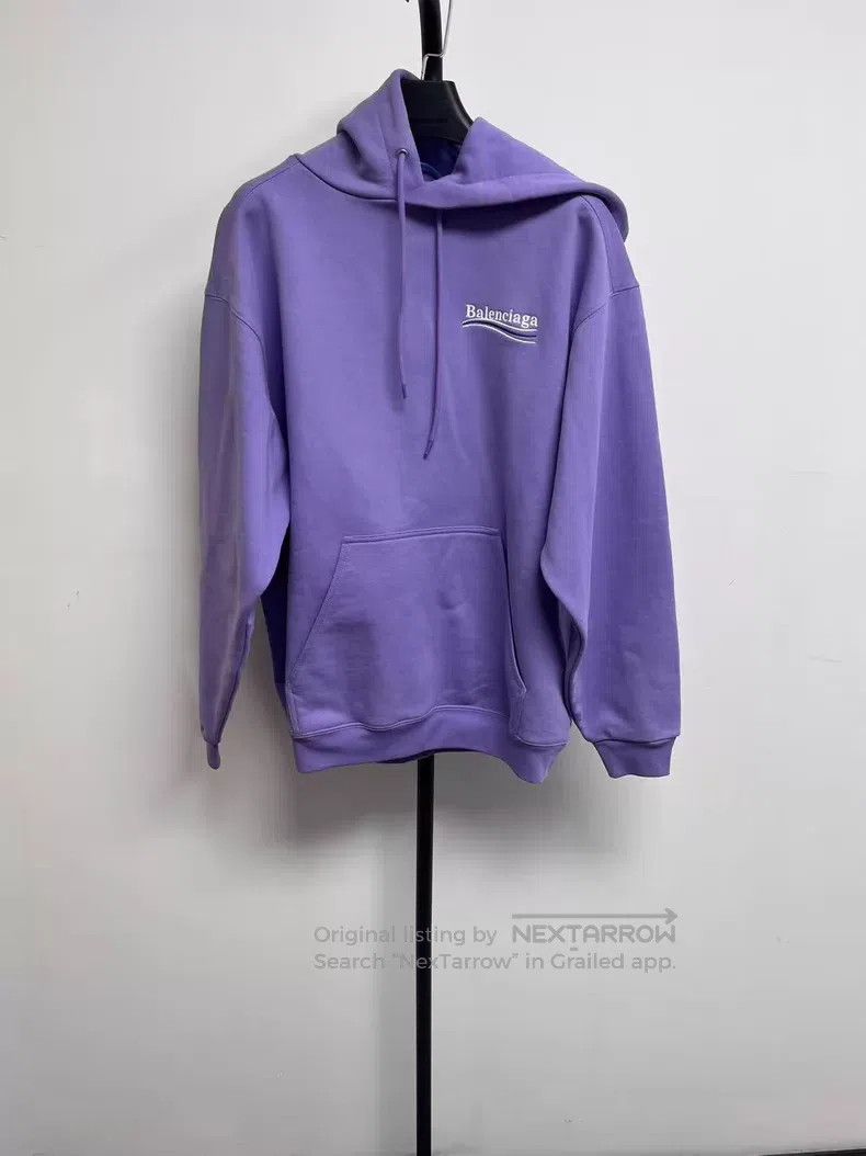 Balenciaga Balenciaga Logo Alphabet Embroidered Hooded Zip-Up Sweatsh Size XS / US 0-2 / IT 36-38 - 1 Thumbnail