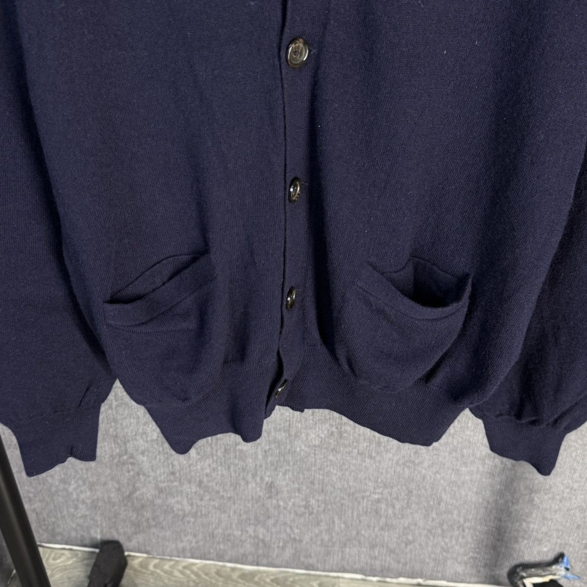 Polo Ralph Lauren Polo Ralph Lauren Knit Cardigan merino wool leather elbow Size US M / EU 48-50 / 2 - 4 Thumbnail