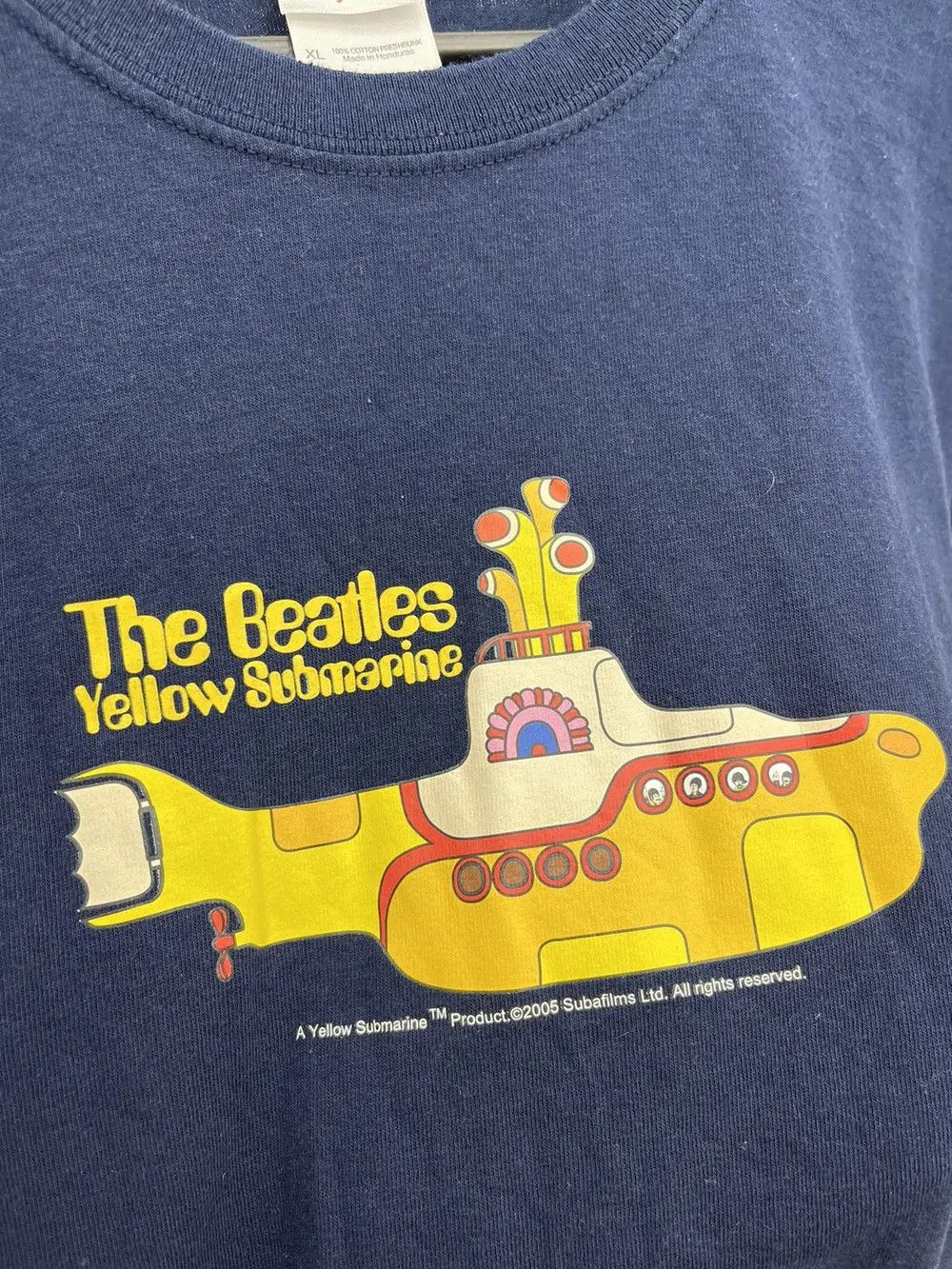 Band Tees Vintage 2005 The Beatles Yellow Submarine Tee Size US XL / EU 56 / 4 - 2 Thumbnail
