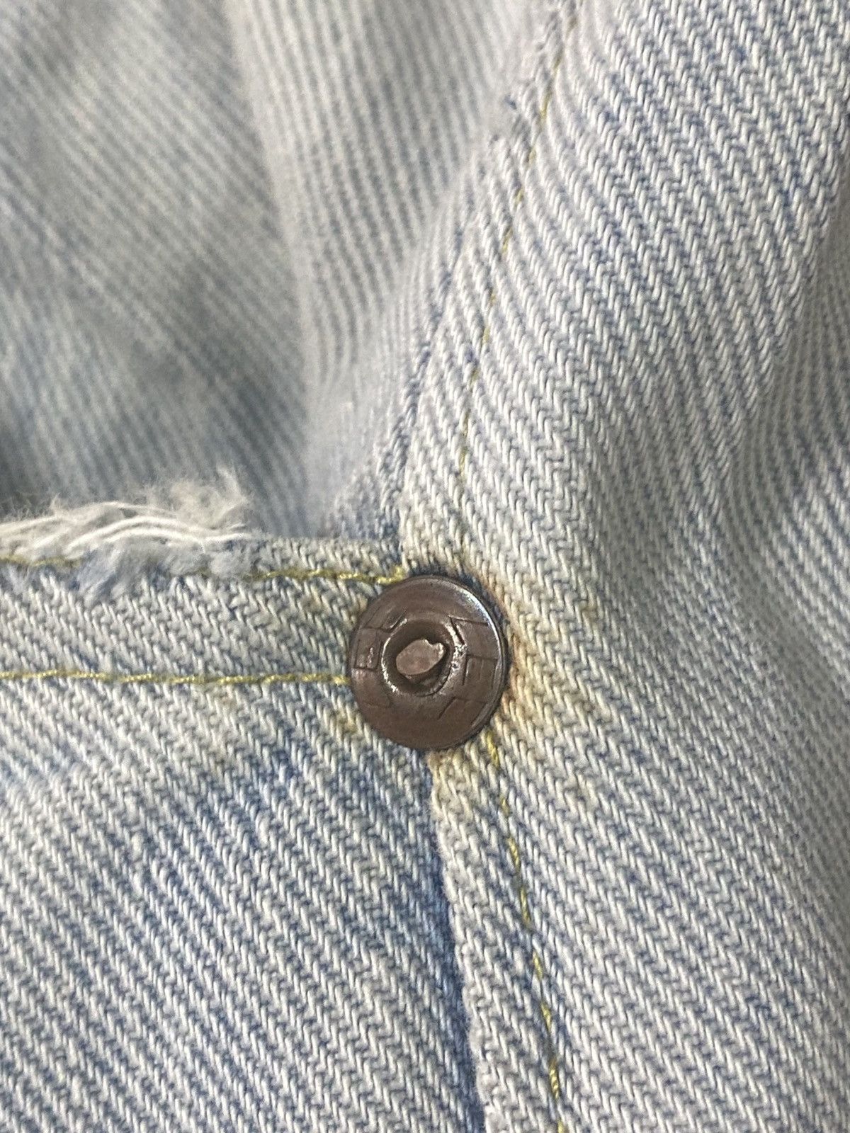 Lee Vintage 70s LEE Riders mud wash rusty talon 42 Size US 32 / EU 48 - 18 Thumbnail