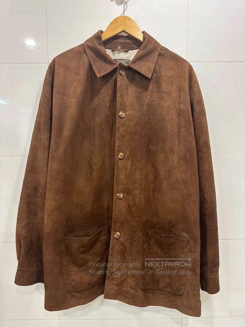 Loro Piana Loro Piana Shearling Sheepskin Leather Jacket. Size US L / EU 52-54 / 3 - 1 Thumbnail