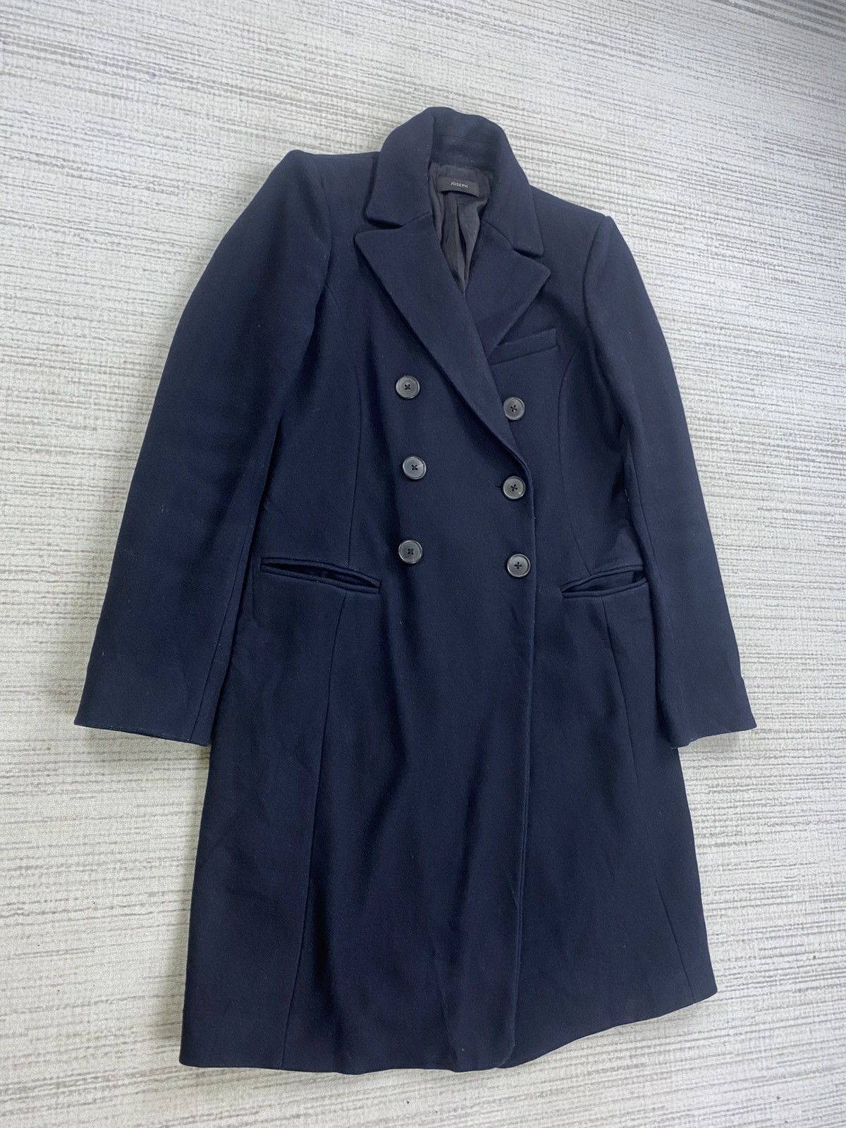 Designer × Joseph × Vintage Vintage Joseph Poland Double Breasted Wool Trench Coat Size US M / EU 48-50 / 2 - 3 Thumbnail