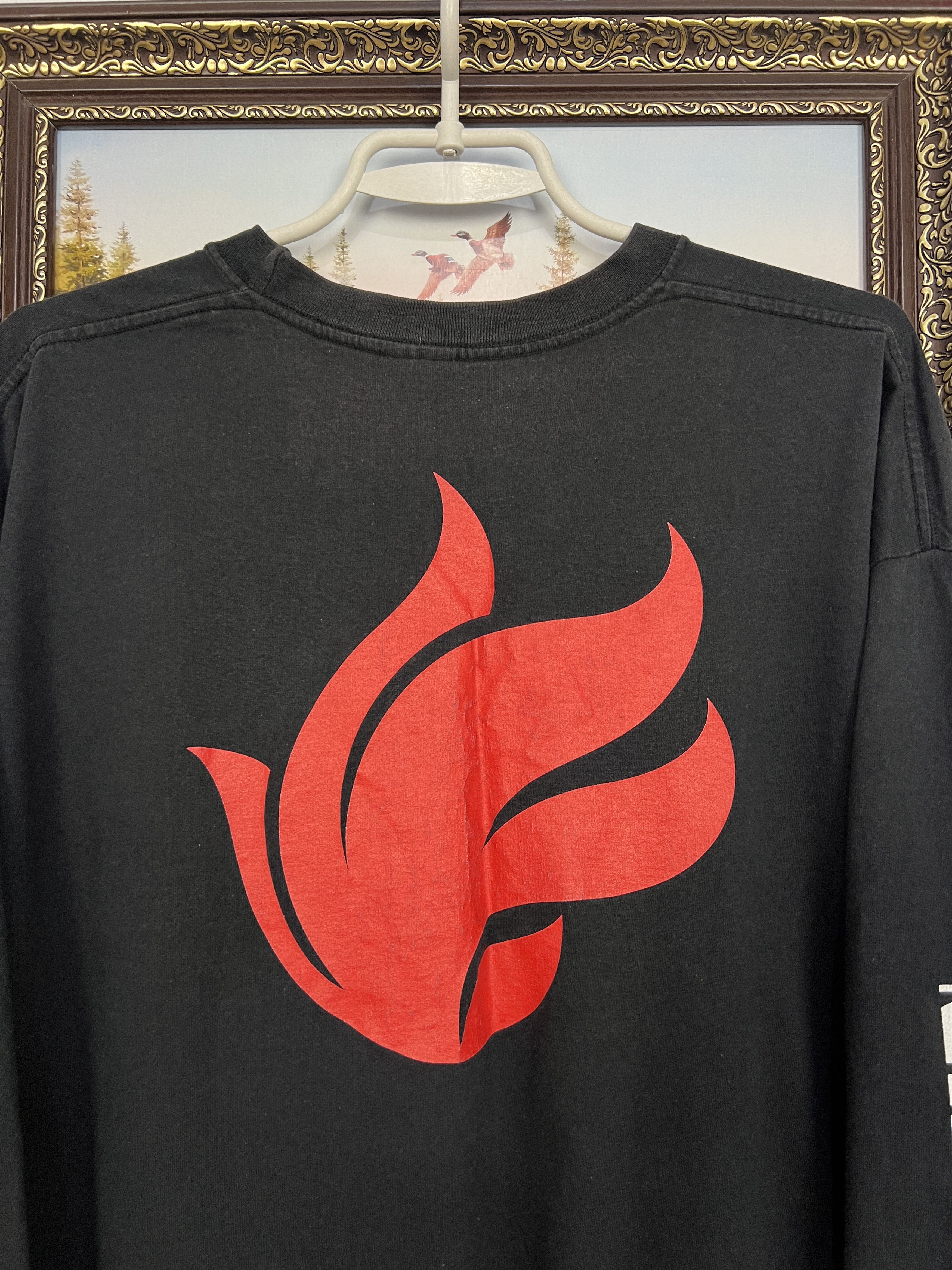 Vintage Vintage Rammstein Benzin Shirt Long Sleeve Tee Over Print Size US XL / EU 56 / 4 - 10 Thumbnail