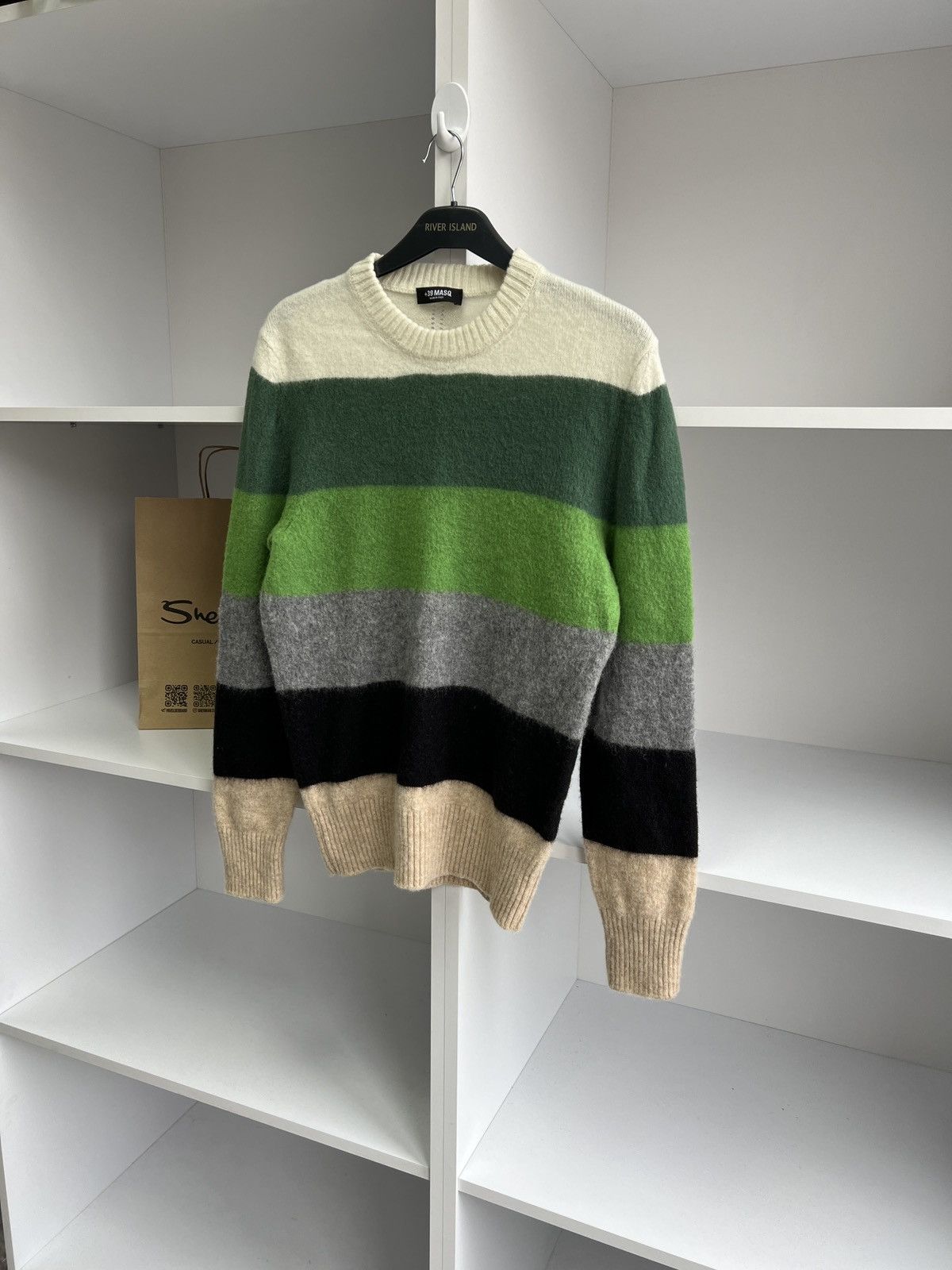 Designer × Vintage Vintage +39 Masq made in Italy sweater Size US M / EU 48-50 / 2 - 6 Thumbnail
