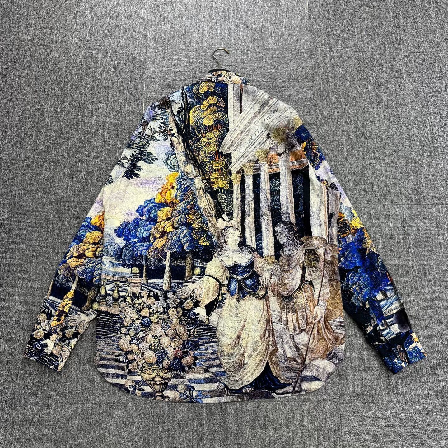 Louis Vuitton louis vuitton oil painting long sleeve shirt. Size US XL / EU 56 / 4 - 2 Thumbnail