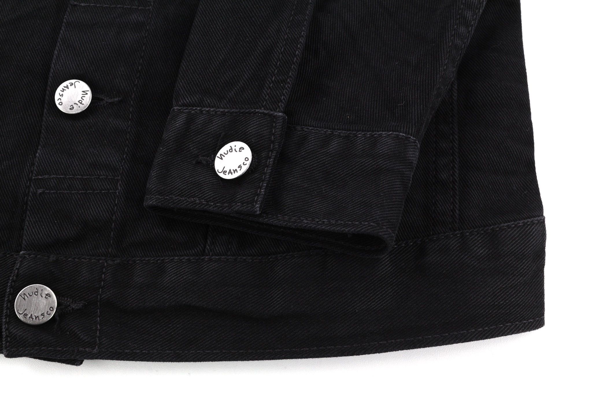 Nudie Jeans BILLY XS Dark Shist Denim Jacket 81055 Size US XS / EU 42 / 0 - 5 Thumbnail