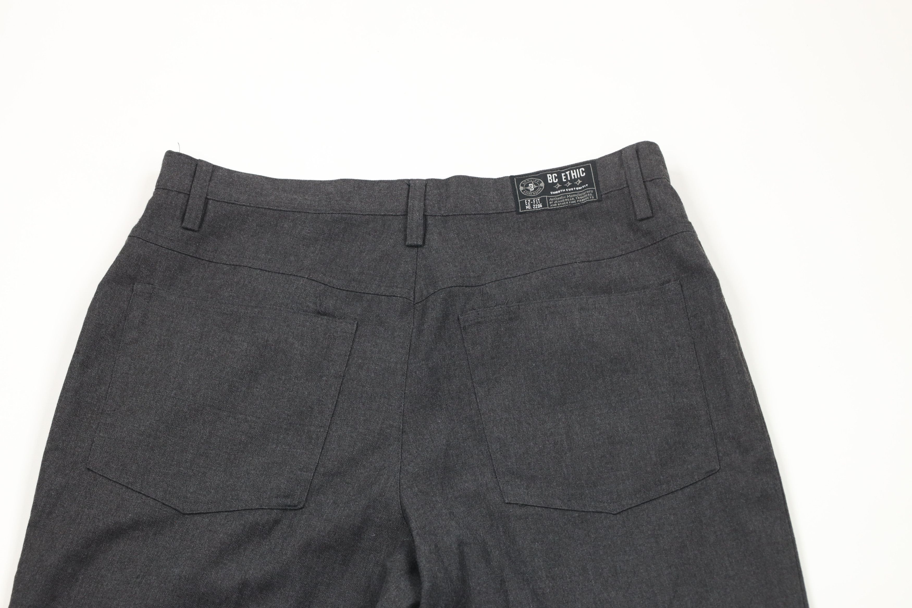 Vintage Vintage 90s Streetwear Relaxed Fit Chino Pants Trousers Gray Size US 32 / EU 48 - 9 Thumbnail