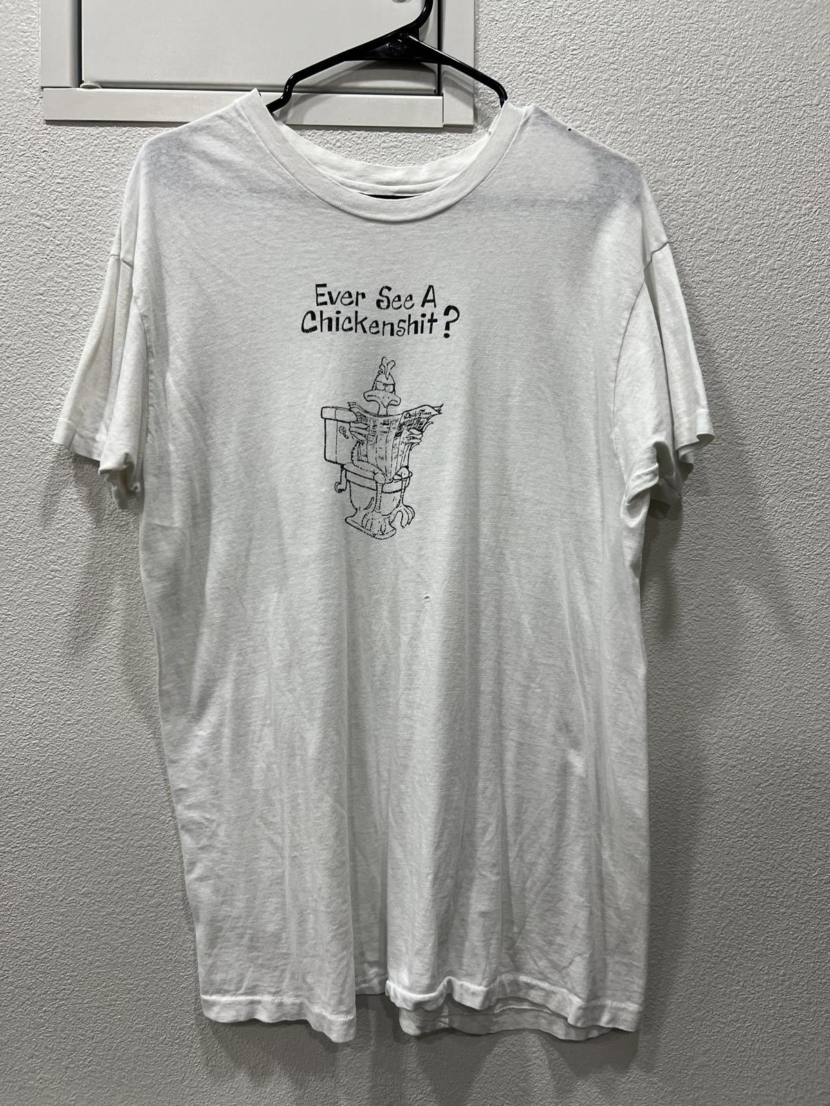 Other 90s Ever Seen A Chickenshit Comedy Tee Size US L / EU 52-54 / 3 - 1 Thumbnail