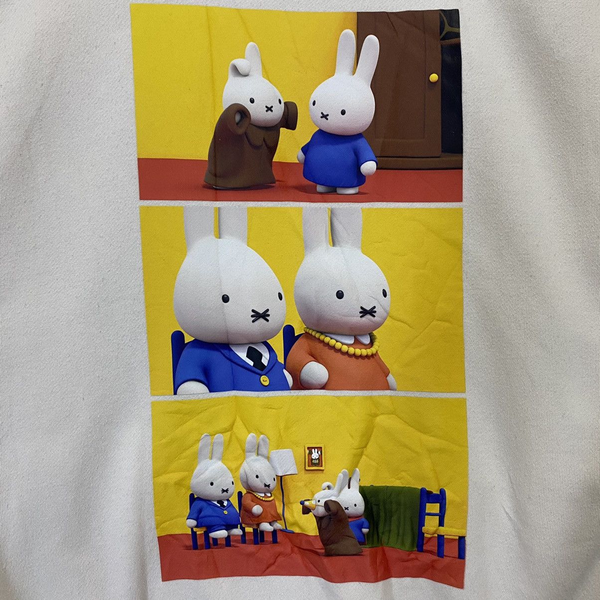 Anime × Japanese Brand MIFFY AND FRIEND BIG LOGO CREWNECK SWEATSHIRT Size US M / EU 48-50 / 2 - 5 Thumbnail