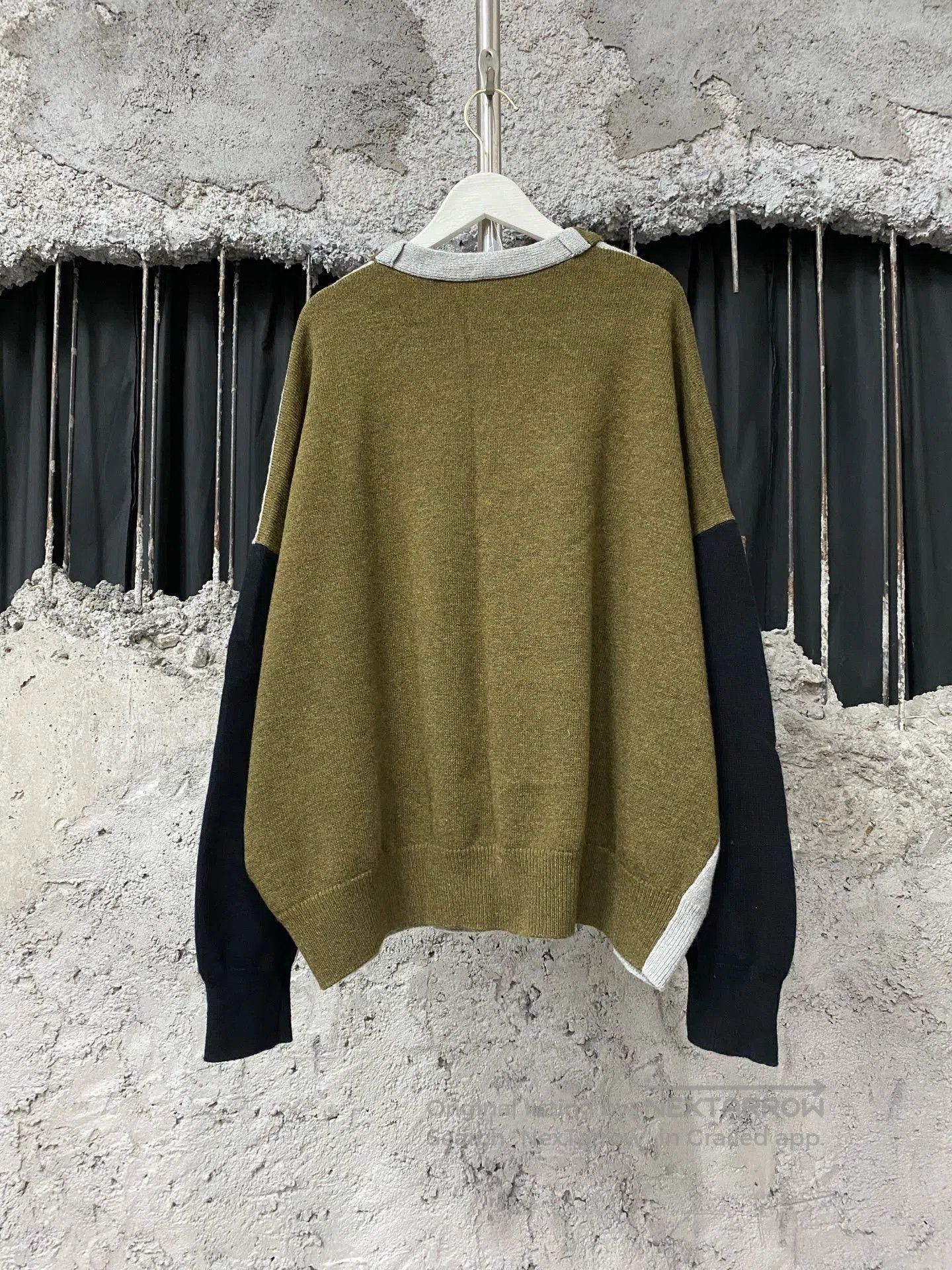 Loewe Loewe Spliced Wool Cardigan. Size XS / US 0-2 / IT 36-38 - 2 Thumbnail