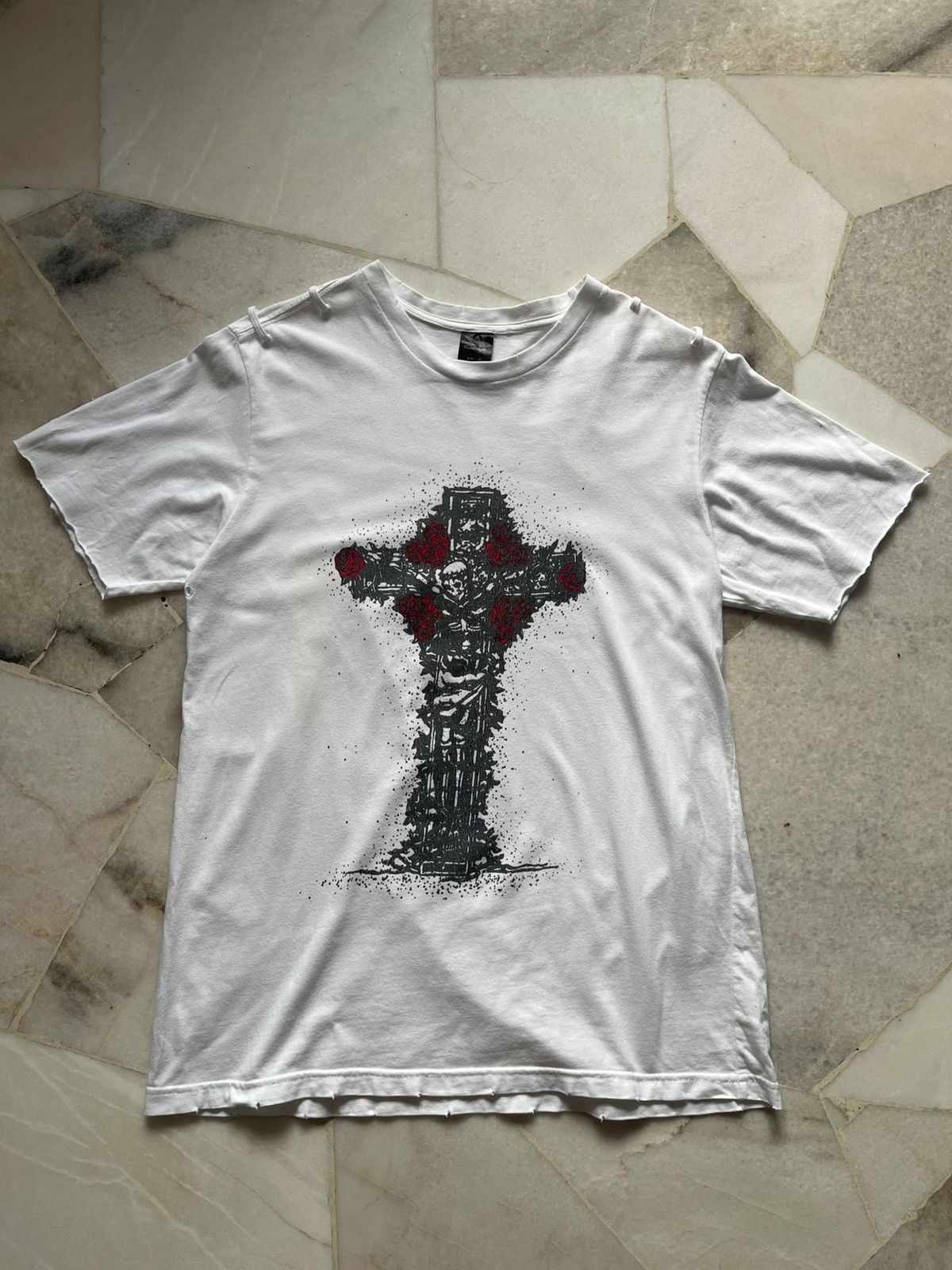 Number (N)ine SS06 NumberNine 'Welcome to The Shadow' Skull Of Jes*s Cross Size US M / EU 48-50 / 2 - 9 Thumbnail
