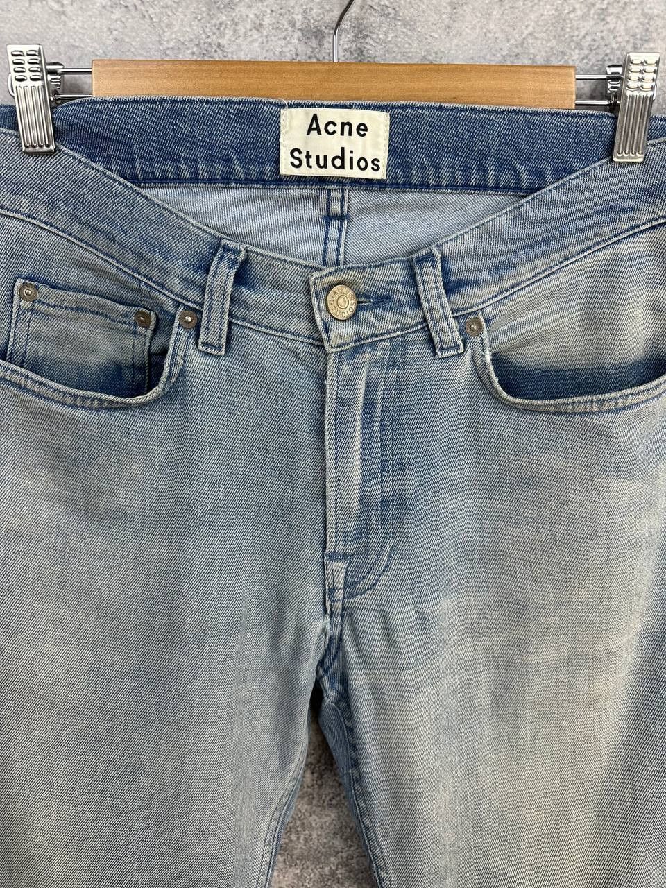 Acne Studios Acne Studios Ace Eighties One Light Wash Denim Jeans Size US 30 / EU 46 - 4 Thumbnail