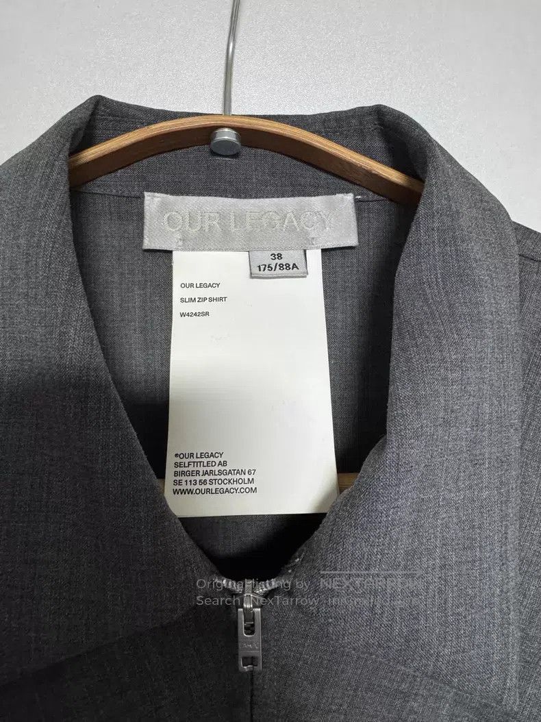 Our Legacy Our Legacy Shower wool blended shirt Size XS / US 0-2 / IT 36-38 - 2 Thumbnail