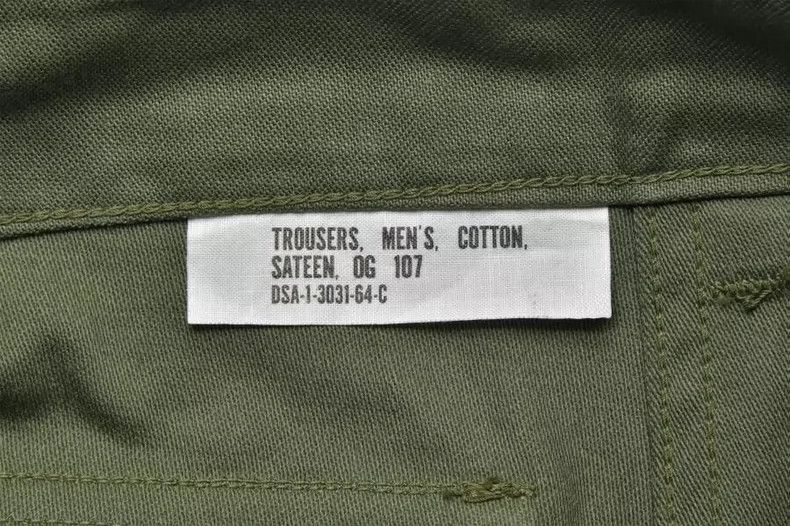 The Real McCoy's The Real McCoy's Size 35 OG-107 Military Pants from 1954-19 Size US 29 - 4 Thumbnail