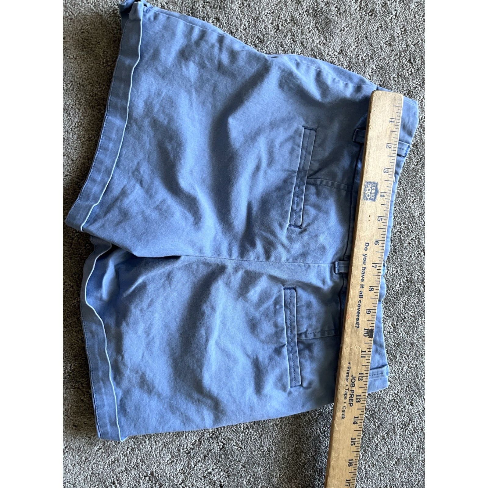 Vintage LOFT Shorts Womens Size 0 Riviera Blue 3.5 Inch Stretch Regular Size 25" / US 0 / IT 36 - 4 Thumbnail