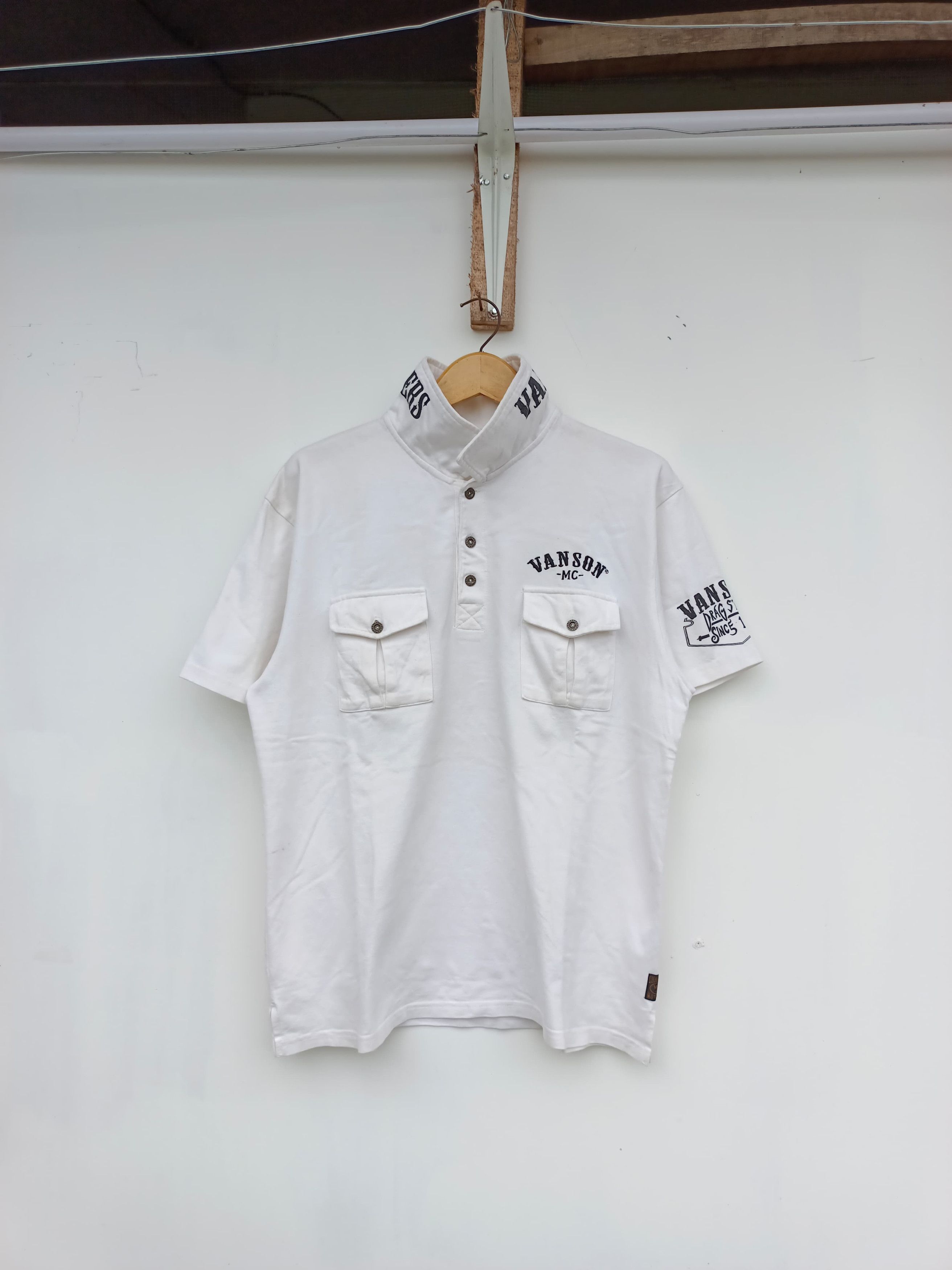 Vanson Leathers Vanson Leathers Polos Size US XL / EU 56 / 4 - 1 Thumbnail